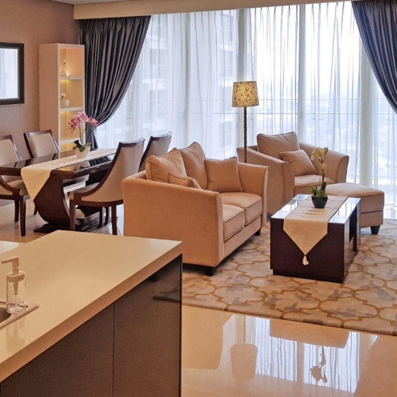 PONDOK INDAH RESIDENCE-2BR-LIVING & DINING AREA