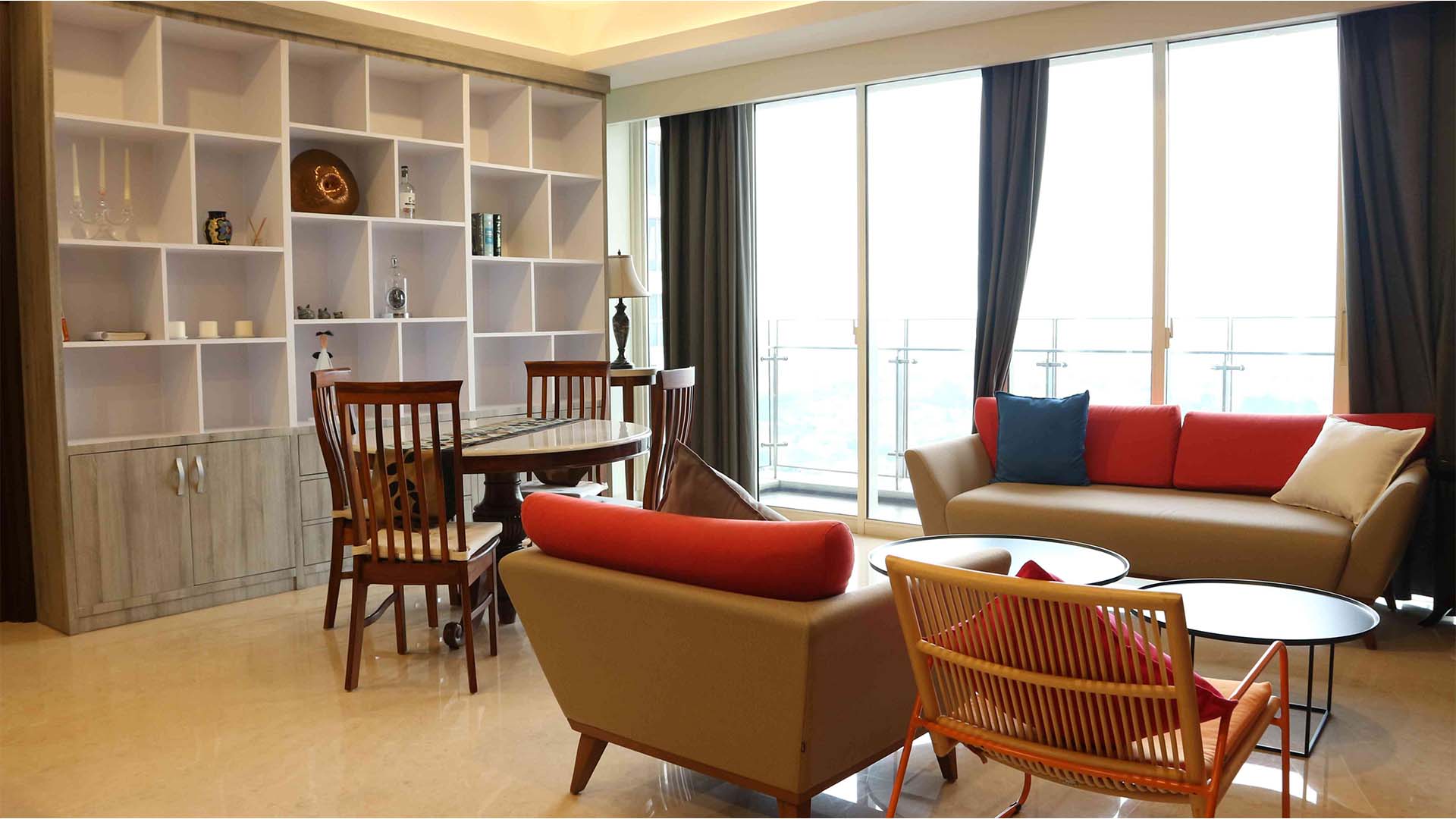 PONDOK INDAH RESIDENCE-2BR-LIVING & DINING AREA