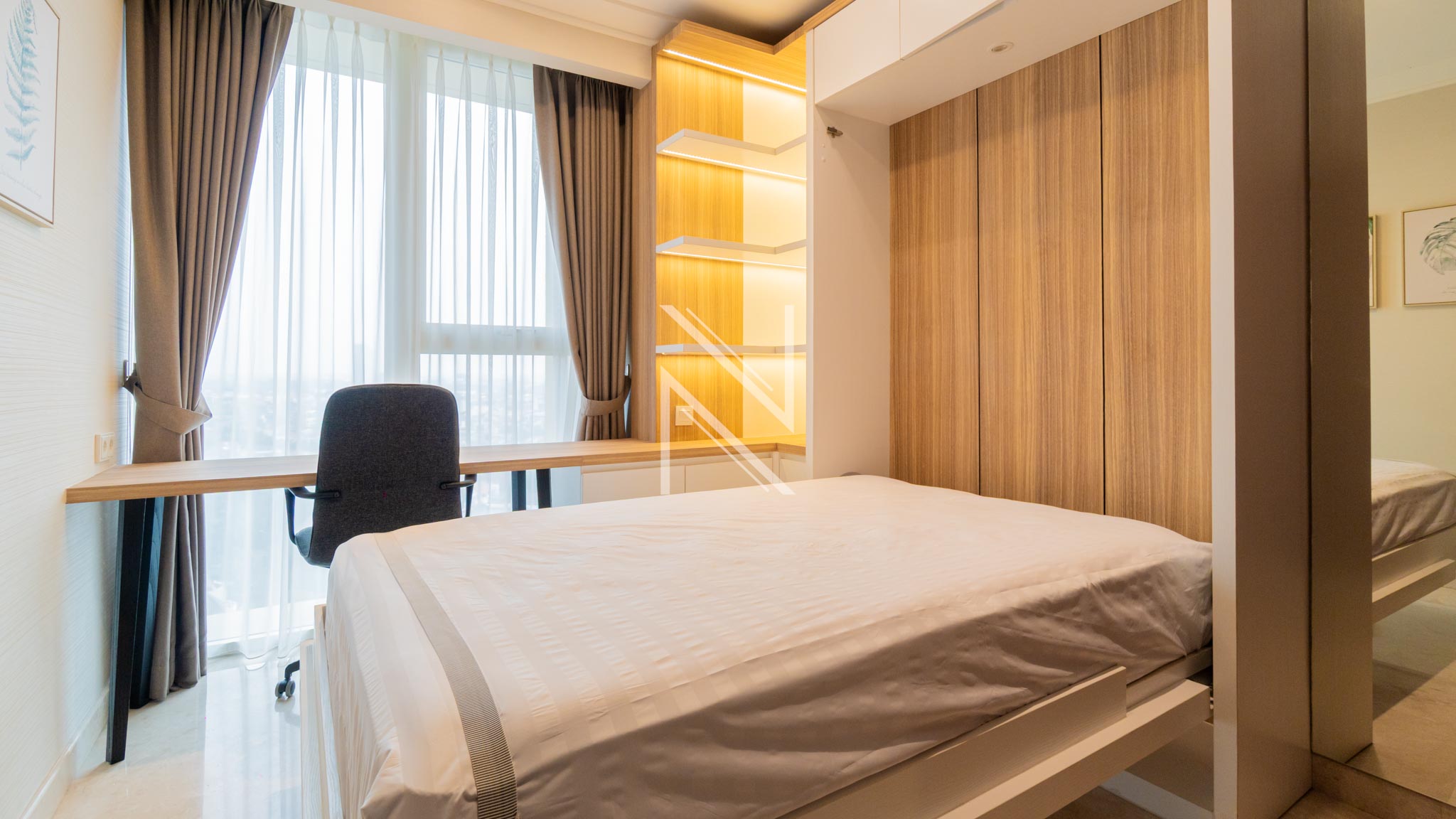 PONDOK INDAH RESIDENCE-3BR-BEDROOM 2 ANGLE 2 Elegant 3BR at Pondok Indah Residences