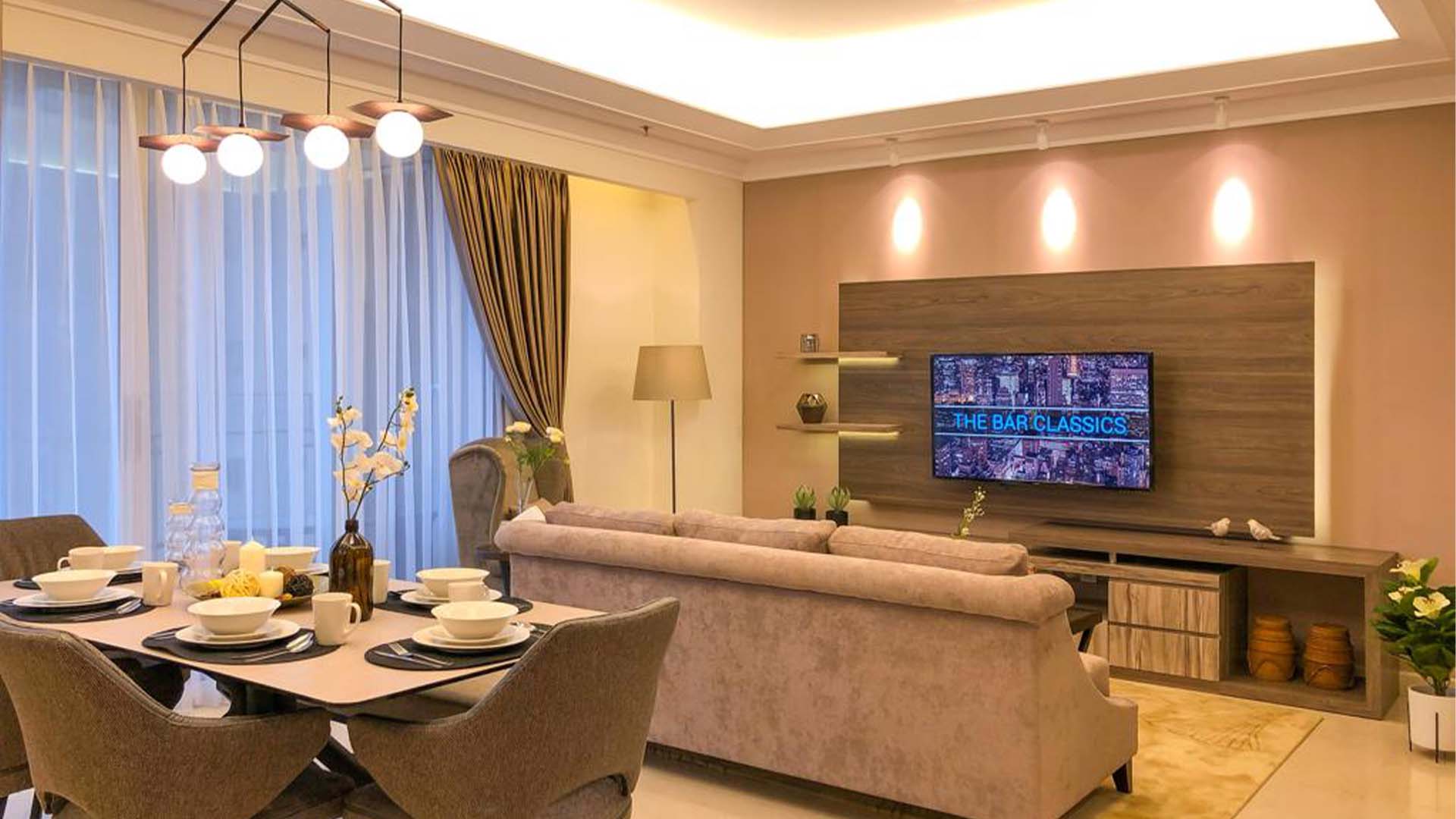 PONDOK INDAH RESIDENCE-3BR-DINING & LIVING AREA