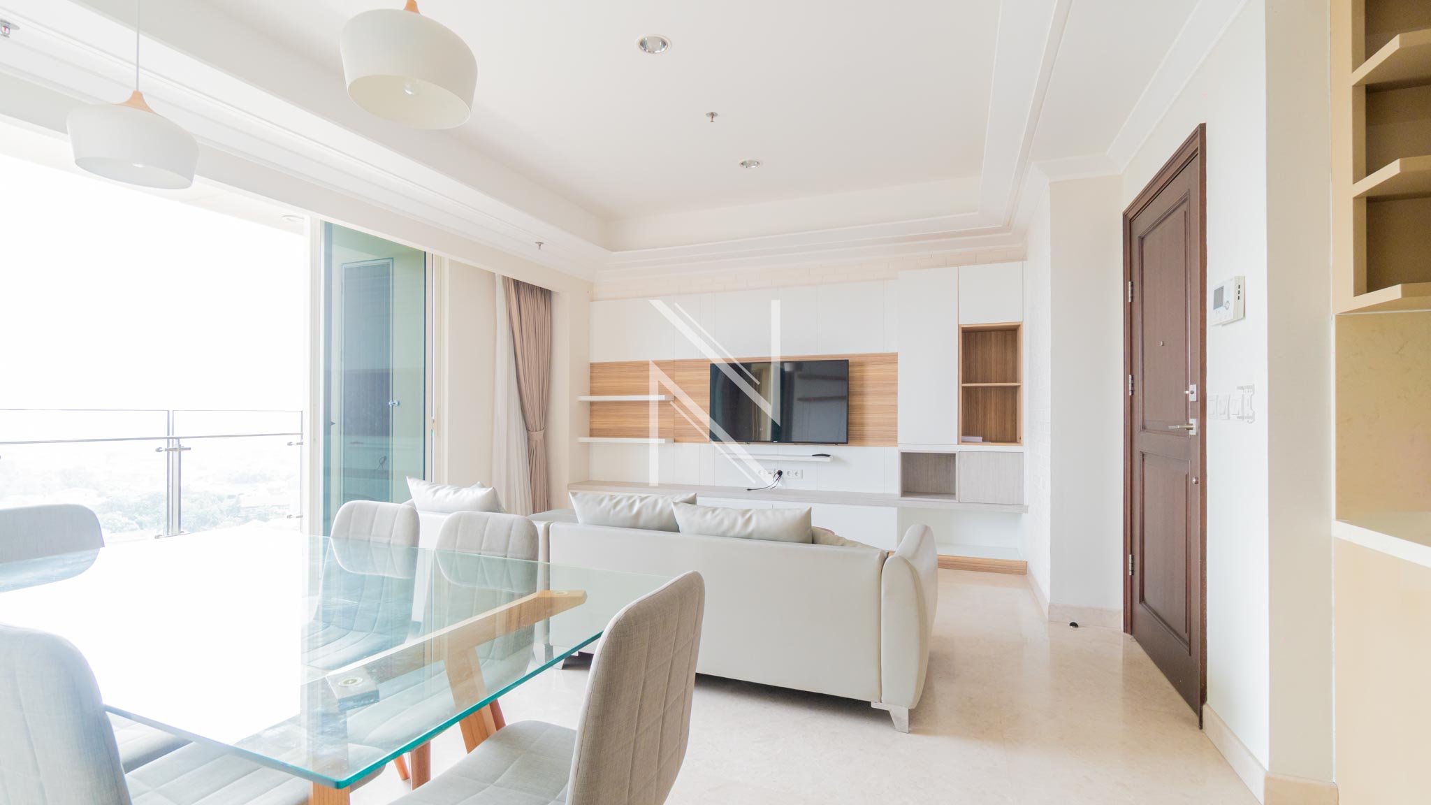 PONDOK INDAH RESIDENCE-3BR-LIVING AREA WIDE ANGLE Elegant 3BR at Pondok Indah Residences
