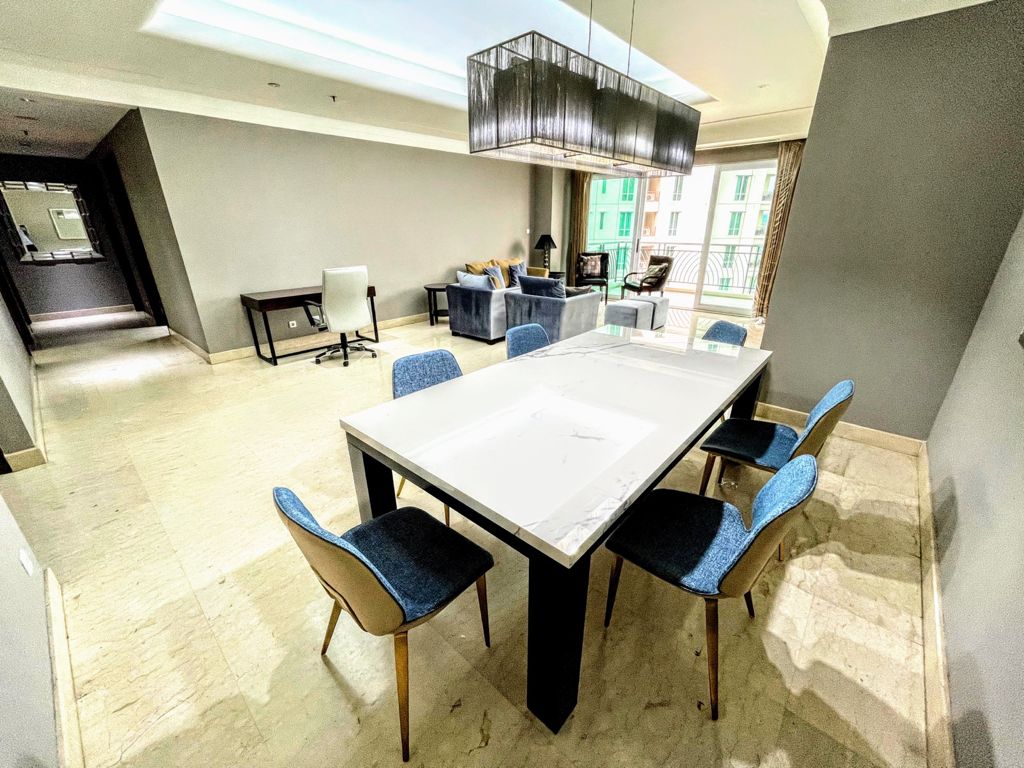 For Rent Apartment South Jakarta Kebayoran Baru – Prestigious 3BR Family Living in Pakubuwono Residence