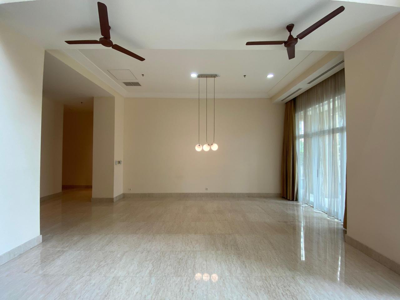 Pakubuwono Residence-3BR-Living Area For Rent Apartment South Jakarta Kebayoran Baru – Grand 4BR Family Living at Pakubuwono Residence