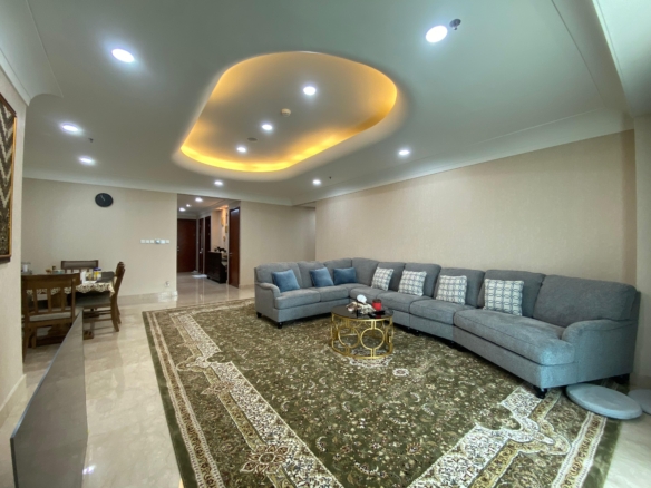 For Rent Apartment South Jakarta Kebayoran Baru – Elegant 3BR Family Living at Pakubuwono Residence