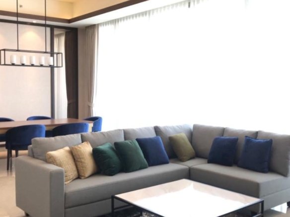 For Rent 3BR Apartment Anandamaya Residences Central Jakarta Sudirman ADM022