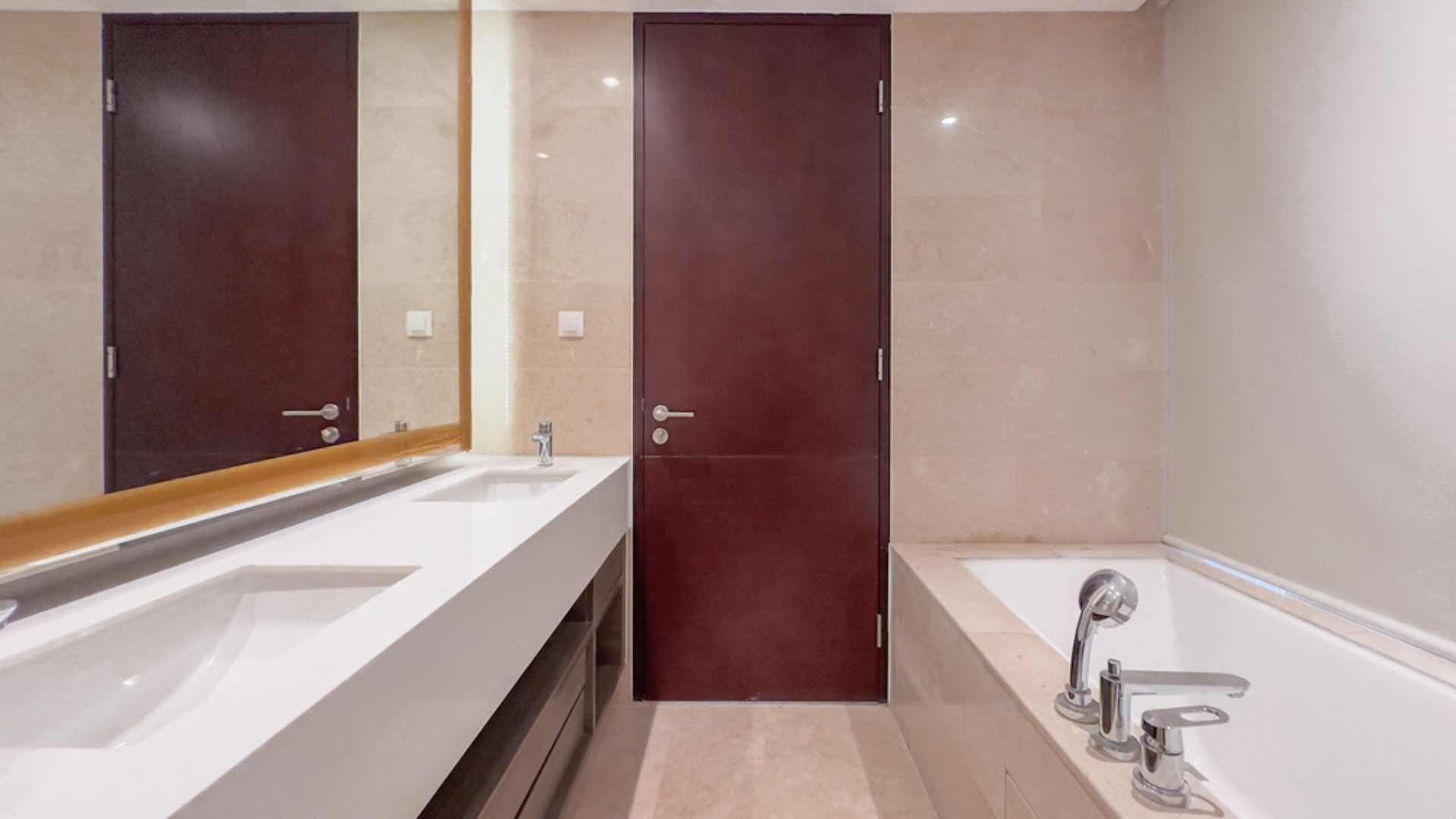 Casa Domaine-3BR-Bathtub For Rent 3BR Apartment Casa Domaine Central Jakarta Sudirman CD017