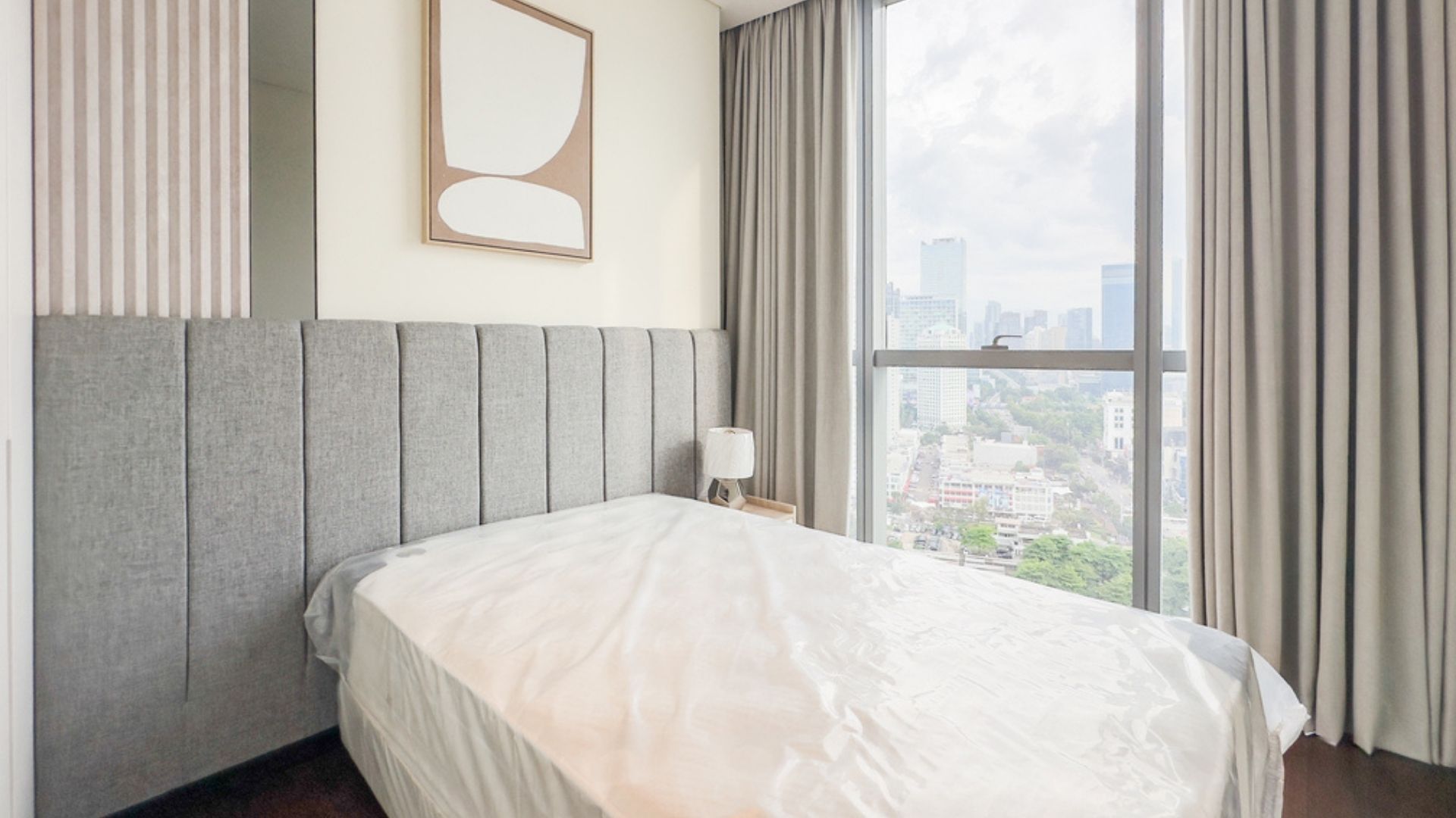 Casa Domaine-3BR-Minimalist Clean Bedroom For Rent 3BR Apartment Casa Domaine Central Jakarta Sudirman CD017