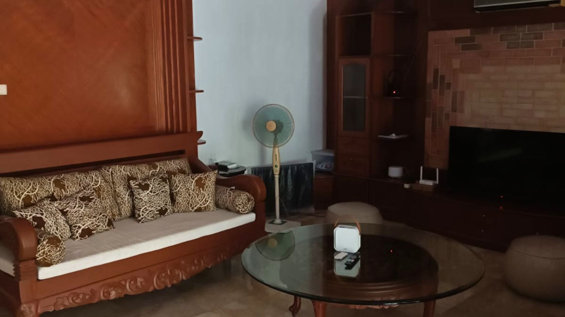 JL.CIKINI 2 FG 5_24-4BR-FAMILY AREA ANGLE 1 For Rent 4BR House South Tangerang Bintaro BTR003