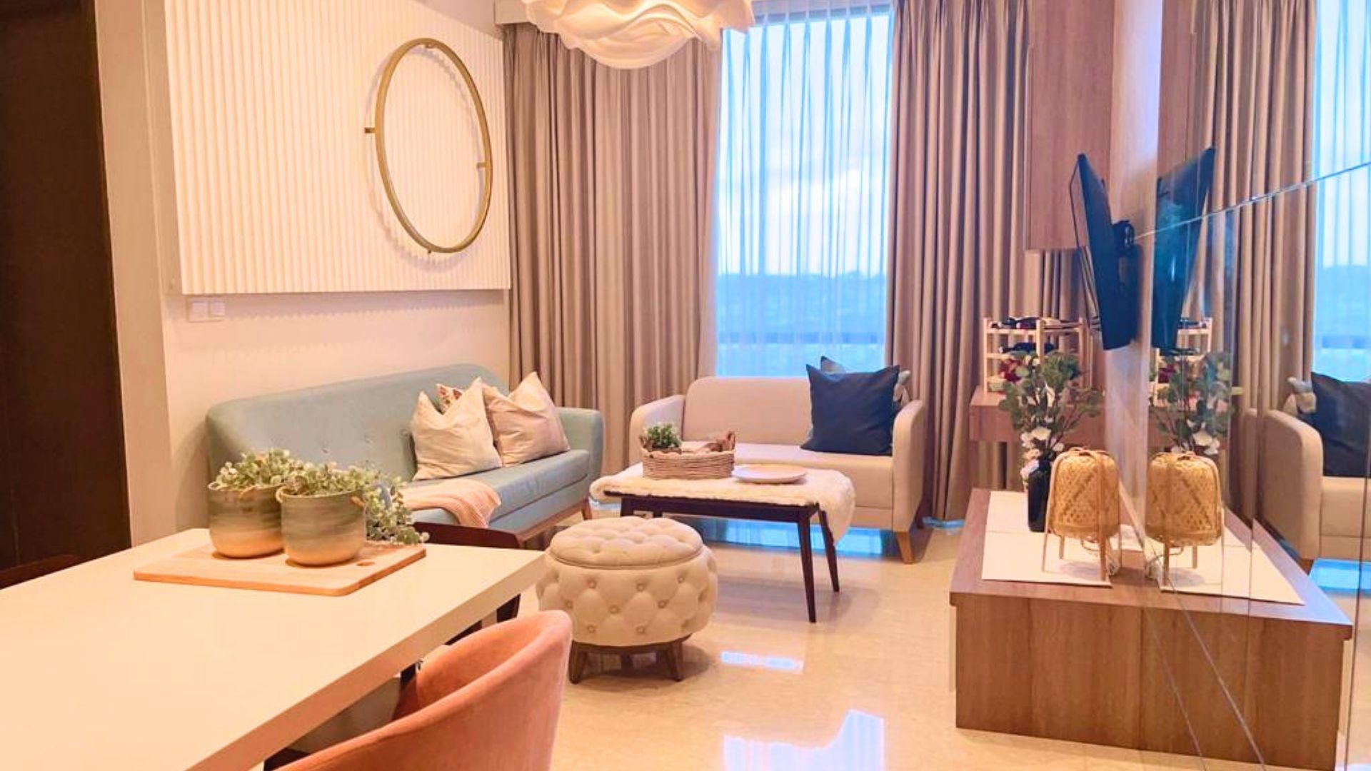 For Rent 2BR Apartment Marigold Navapark Tangerang Regency Bsd MAR002