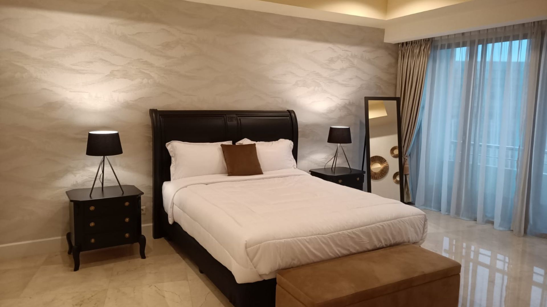For Rent 2BR Apartment Plaza Residence Central Jakarta Surdirman PR004