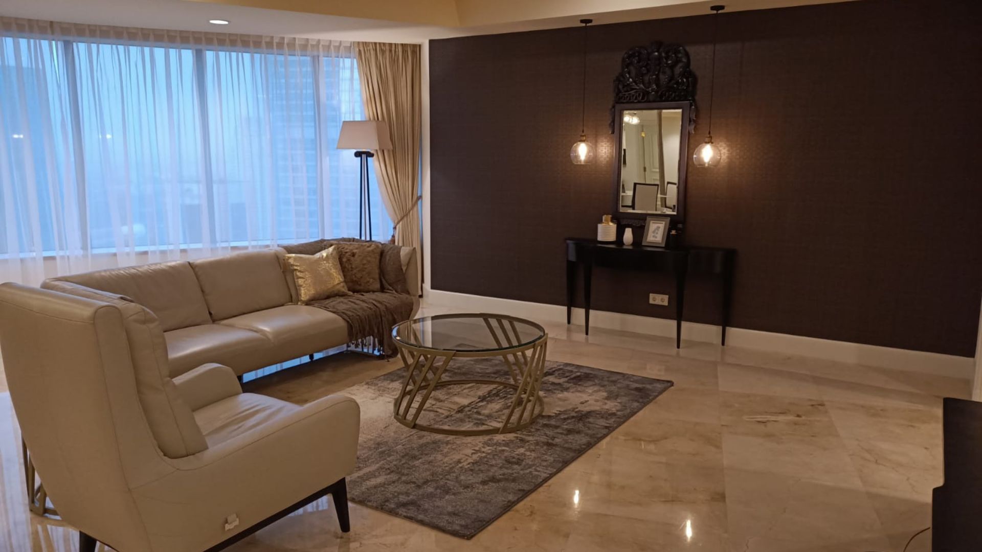 For Rent 2BR Apartment Plaza Residence Central Jakarta Surdirman PR004