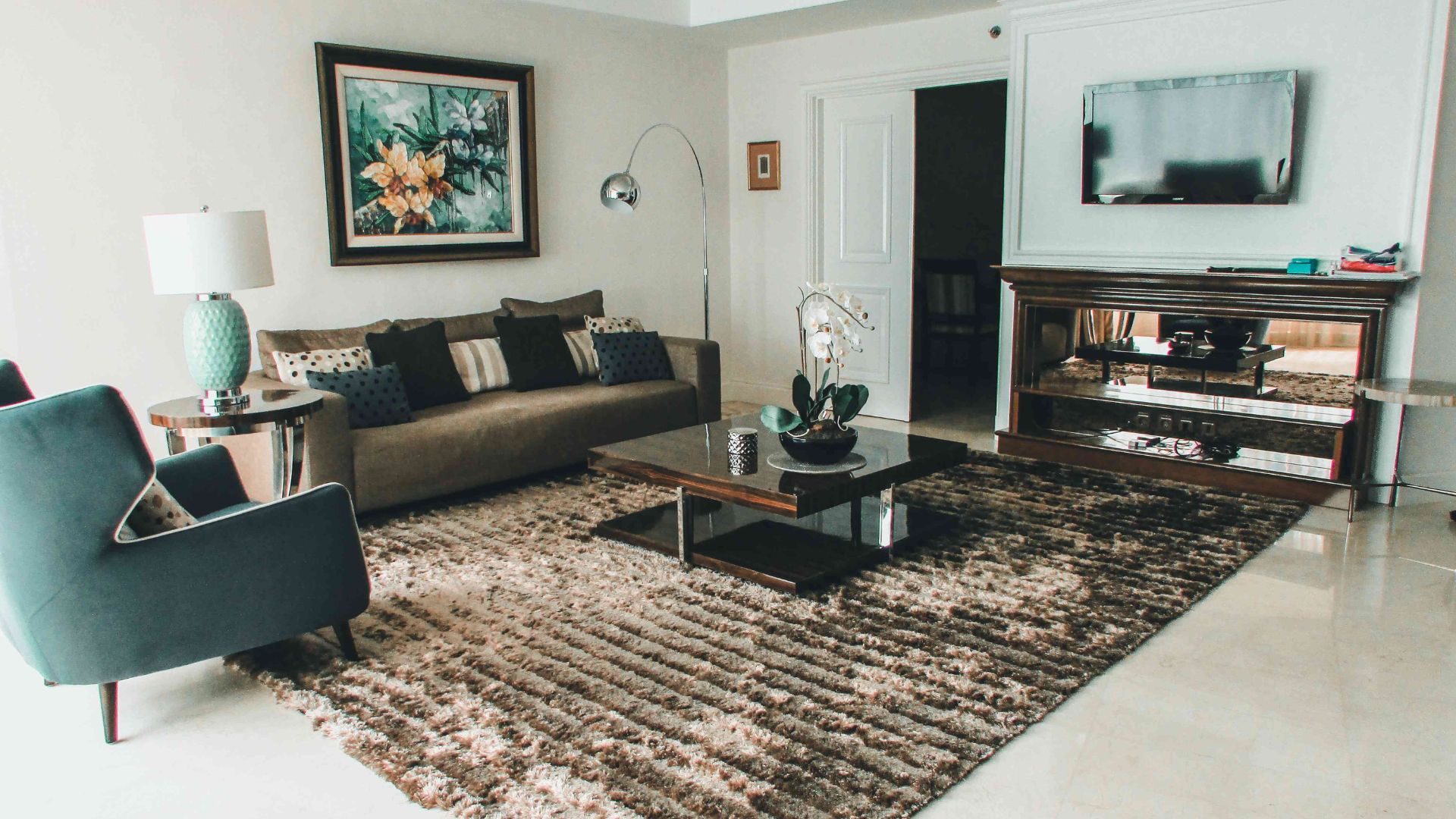 PLAZA RESIDENCE-2BR-LIVING AREA ANGLE 1 For Rent 2BR Apartment Plaza Residence Central Jakarta Sudirman PR003