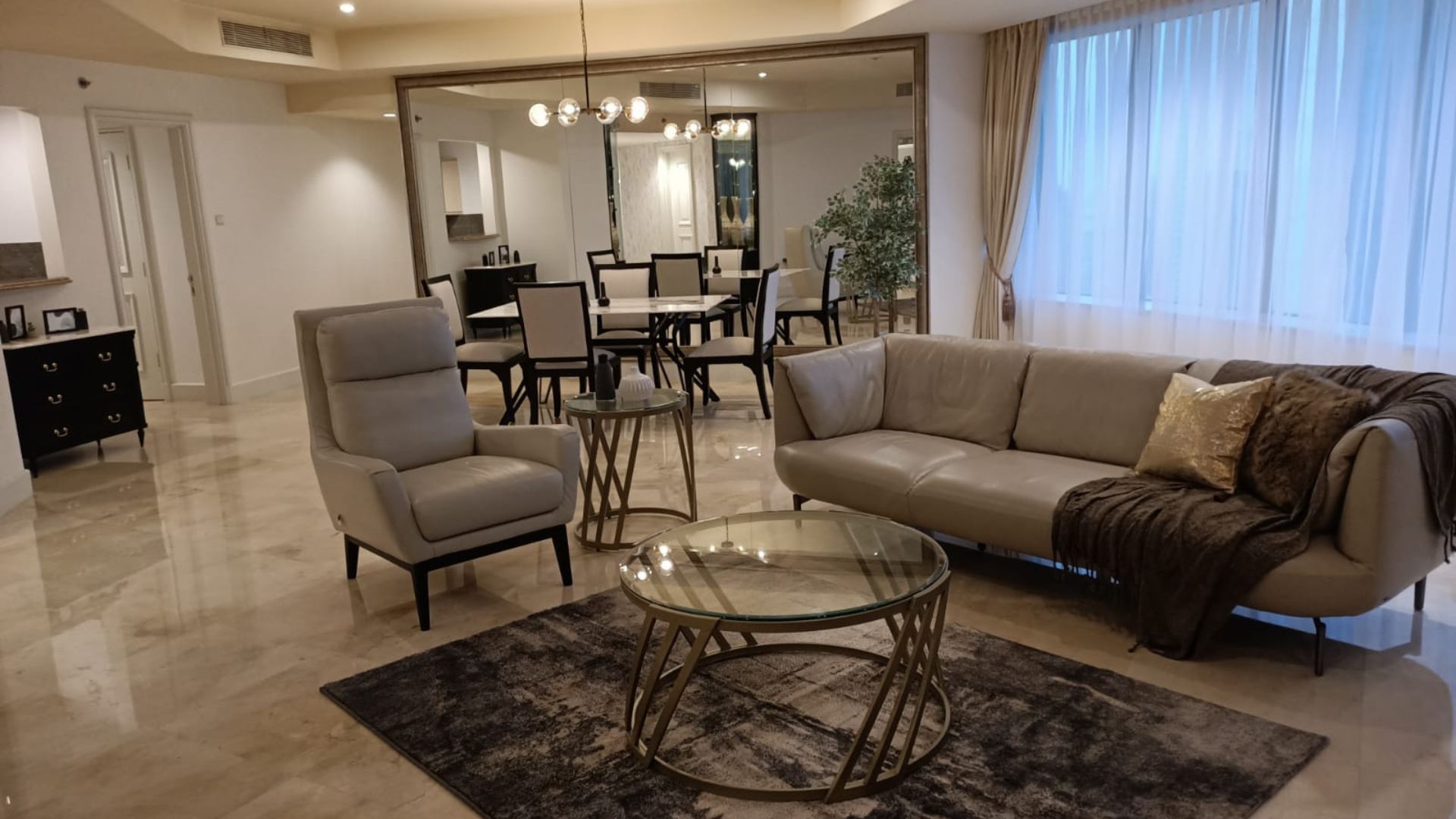 For Rent 2BR Apartment Plaza Residence Central Jakarta Surdirman PR004