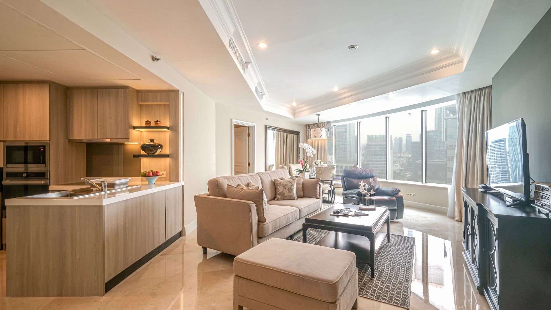 For Rent 3BR Apartment Plaza Residence Central Jakarta Sudirman PR017