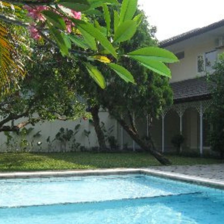 Puri Sakti 2 No. 10 Kav F-4BR-SWIMMING POOL & BACKYARD