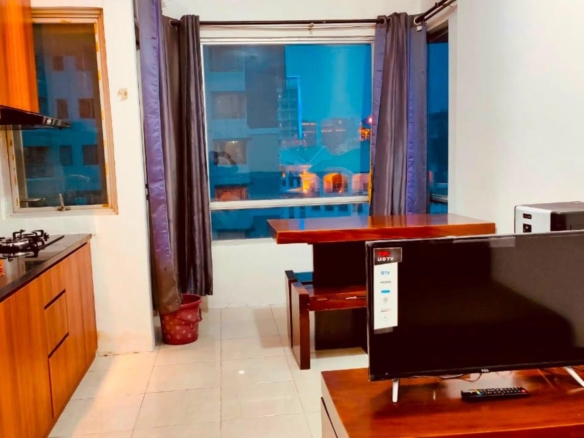 SUDIRMAN PARK-2BR-LIVING, DINING & KITCHEN AREA