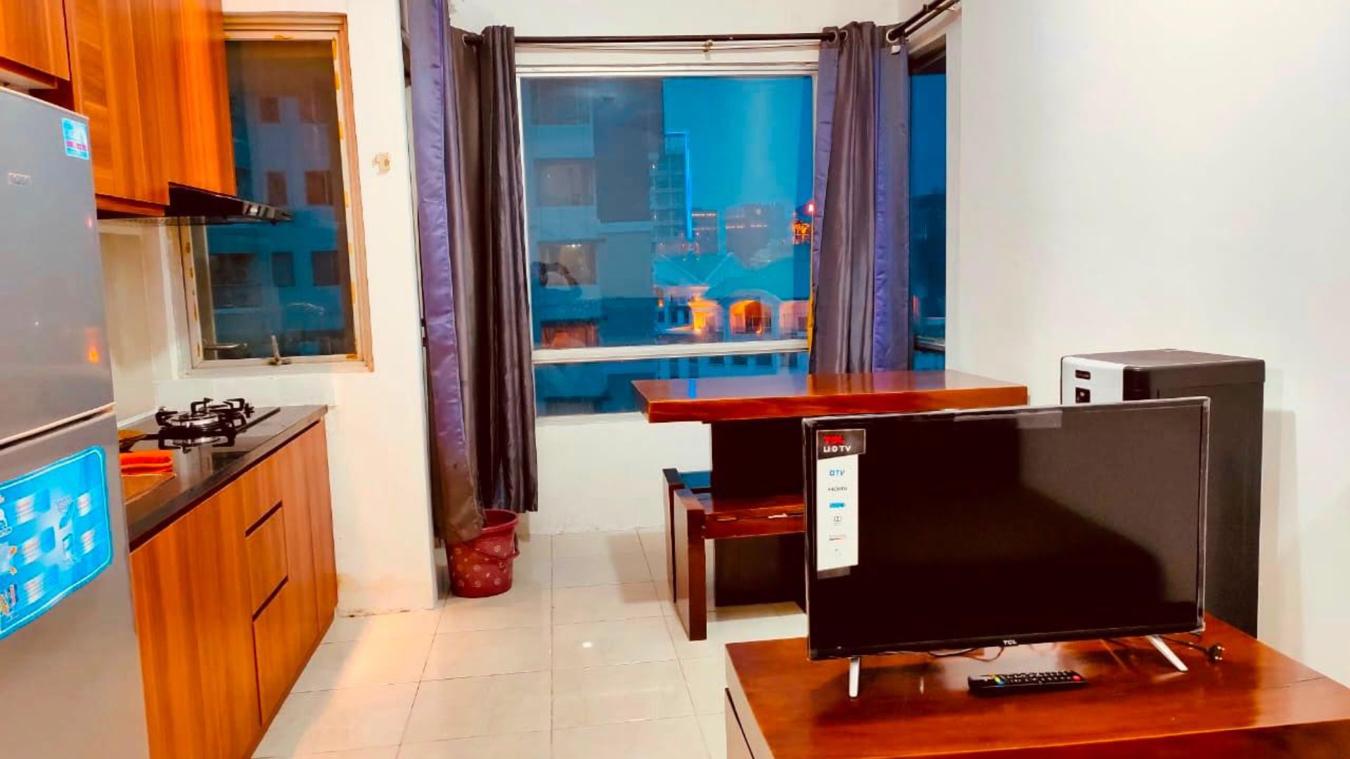 SUDIRMAN PARK-2BR-LIVING, DINING & KITCHEN AREA