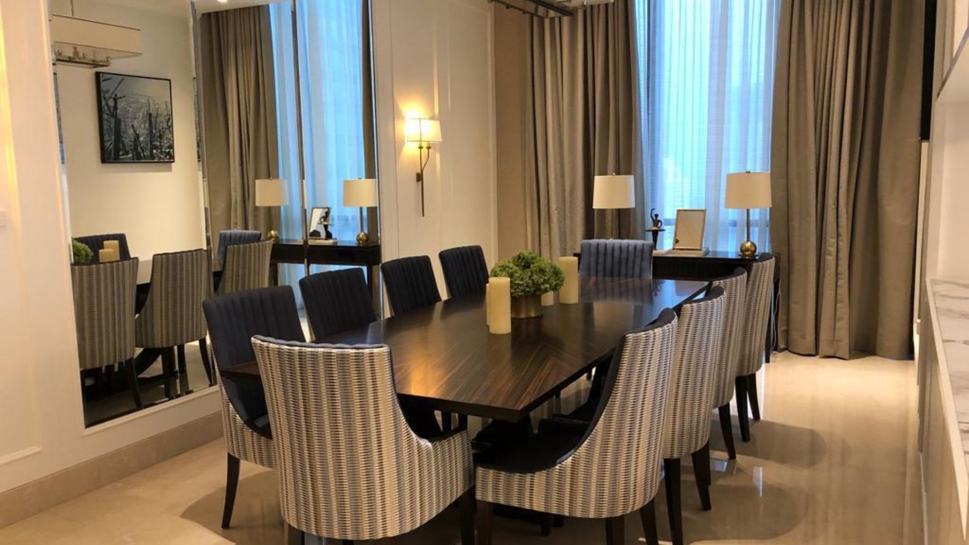 For Rent 3BR Apartment The Regent Residence South Jakarta Gatot Subroto RGT014