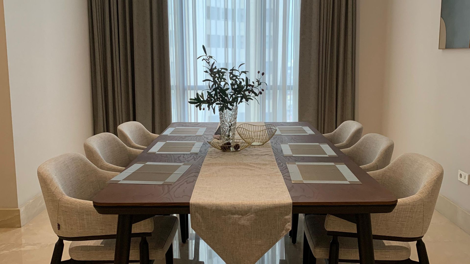 For Rent 3BR Apartment Regent Residences South Jakarta Gatot Subroto RGT015