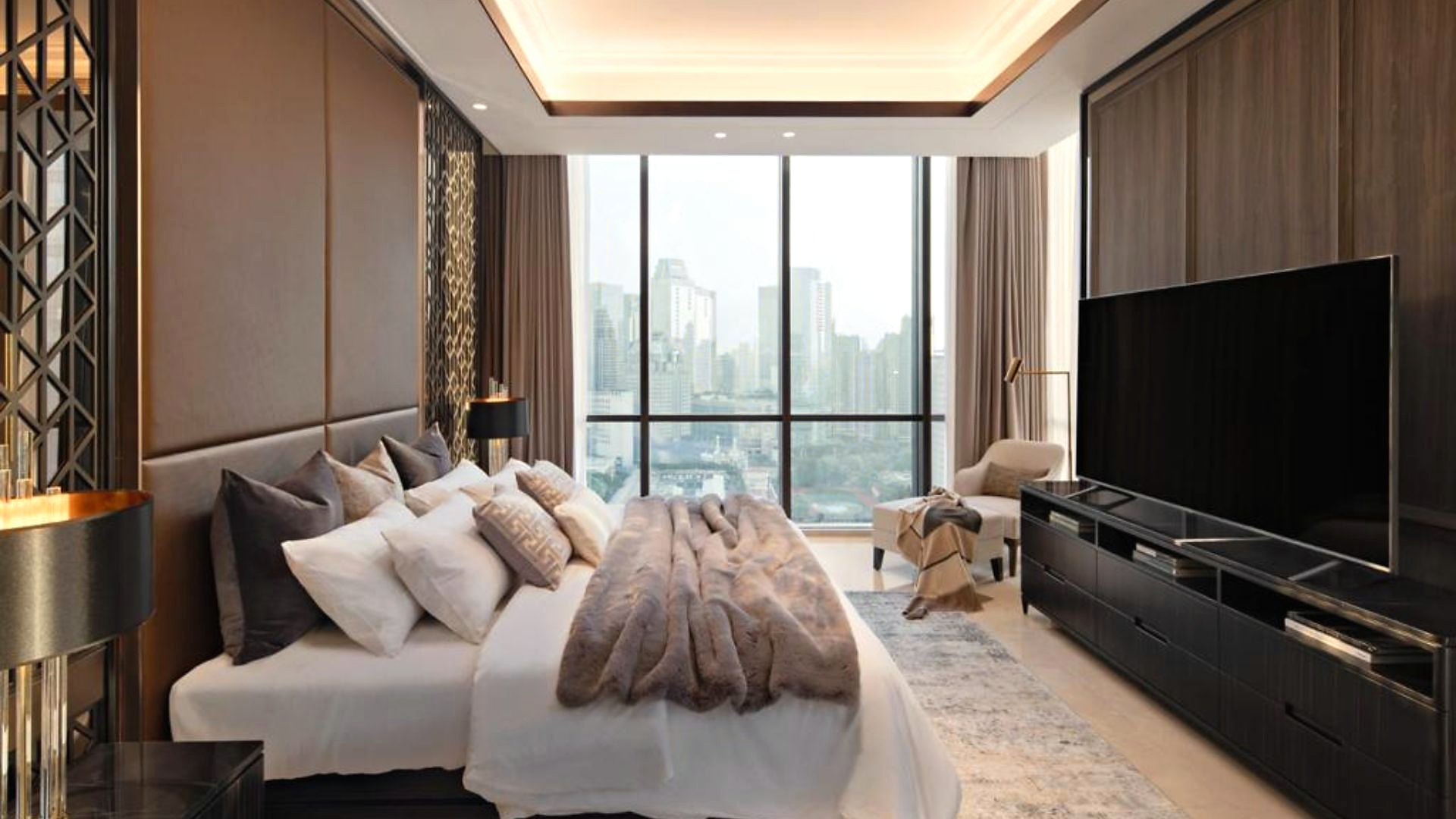03_BEDROOM_1_ANGLE_2_SOFT_CONTEMPORARY For Rent 3BR Apartment Regent Residences South Jakarta Gatot Subroto RGT012