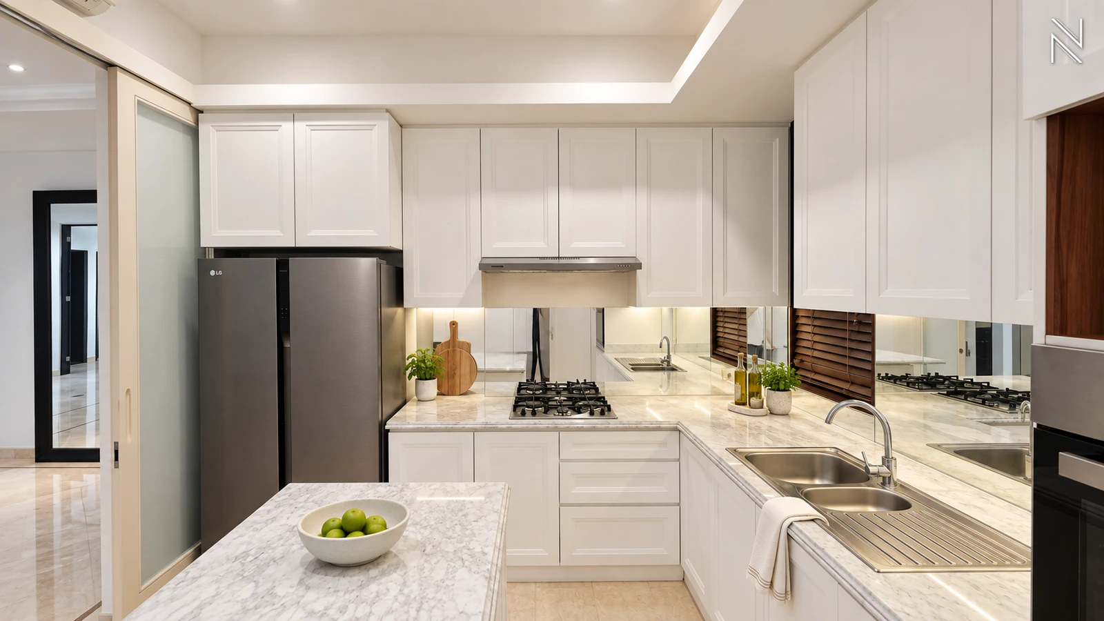 For Rent 3BR Apartment Atmaya Residence South Jakarta Cilandak AMY001
