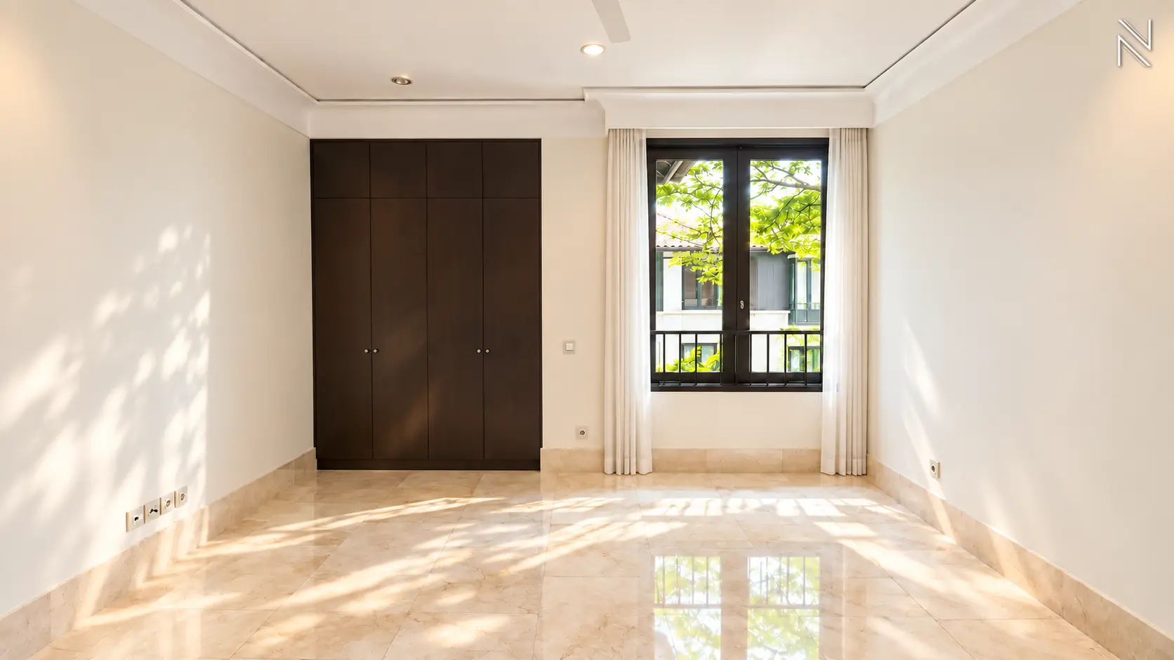 Atmaya Residence 9H – Bedroom (5) – Tropical Living For Rent 4BR House South Jakarta Pejaten PJTN135