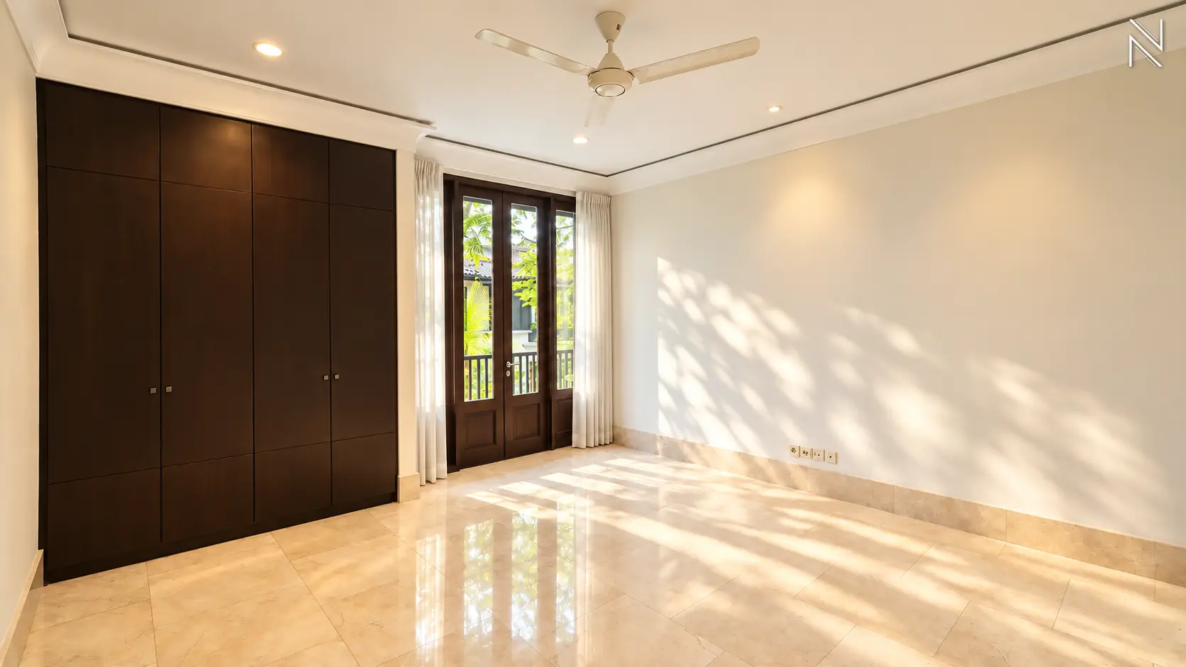 Atmaya Residence 9H – Bedroom (6) – Tropical Living For Rent 4BR House South Jakarta Pejaten PJTN135