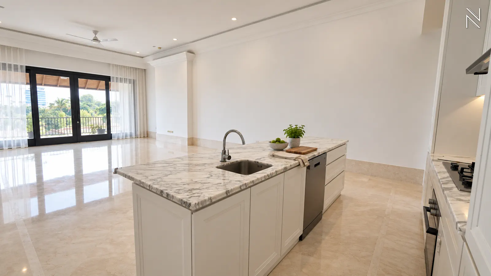 For Rent 4BR Apartment Atmaya Residence South Jakarta Cilandak AMY022