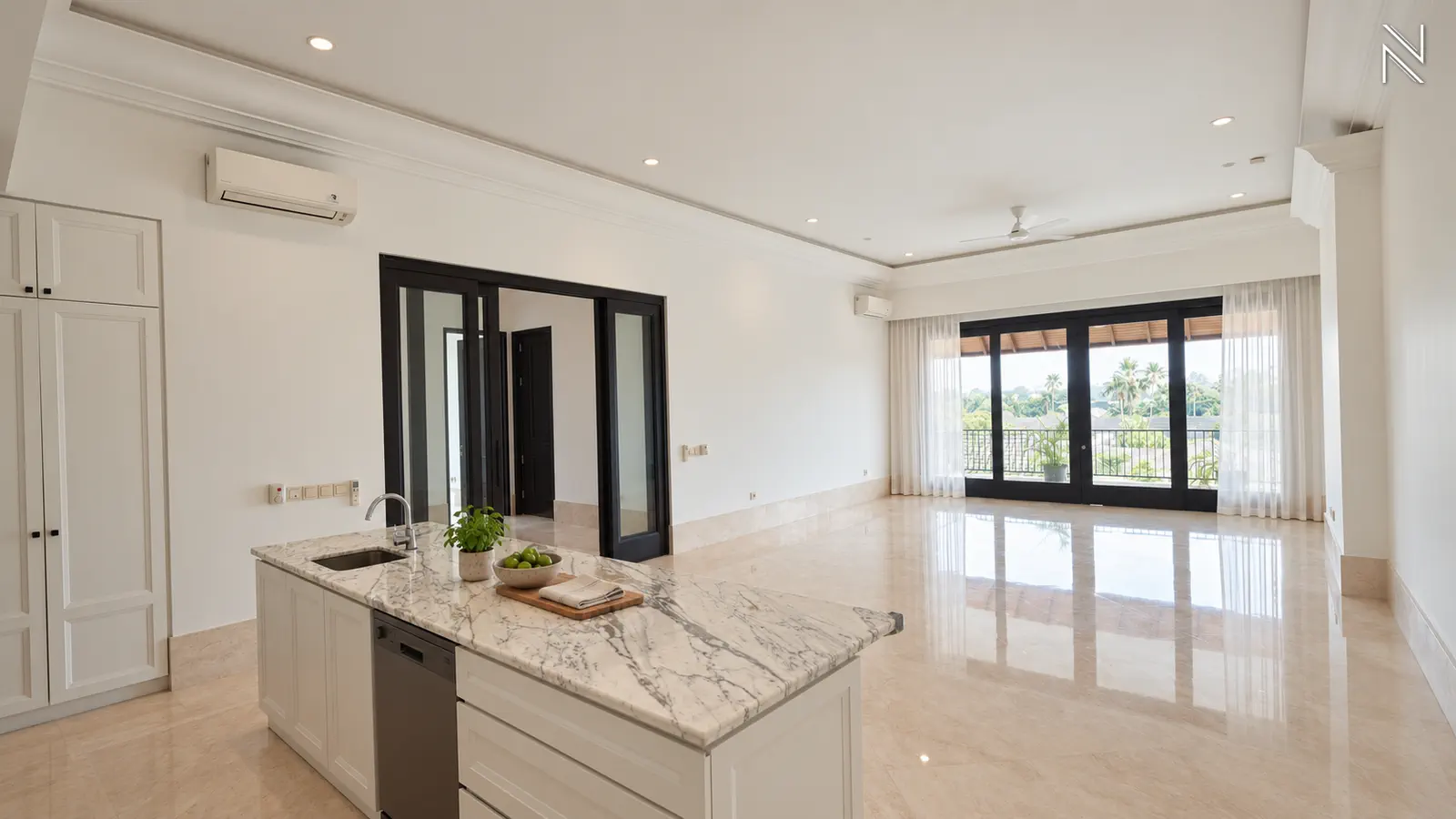 For Rent 4BR Apartment Atmaya Residence South Jakarta Cilandak AMY022