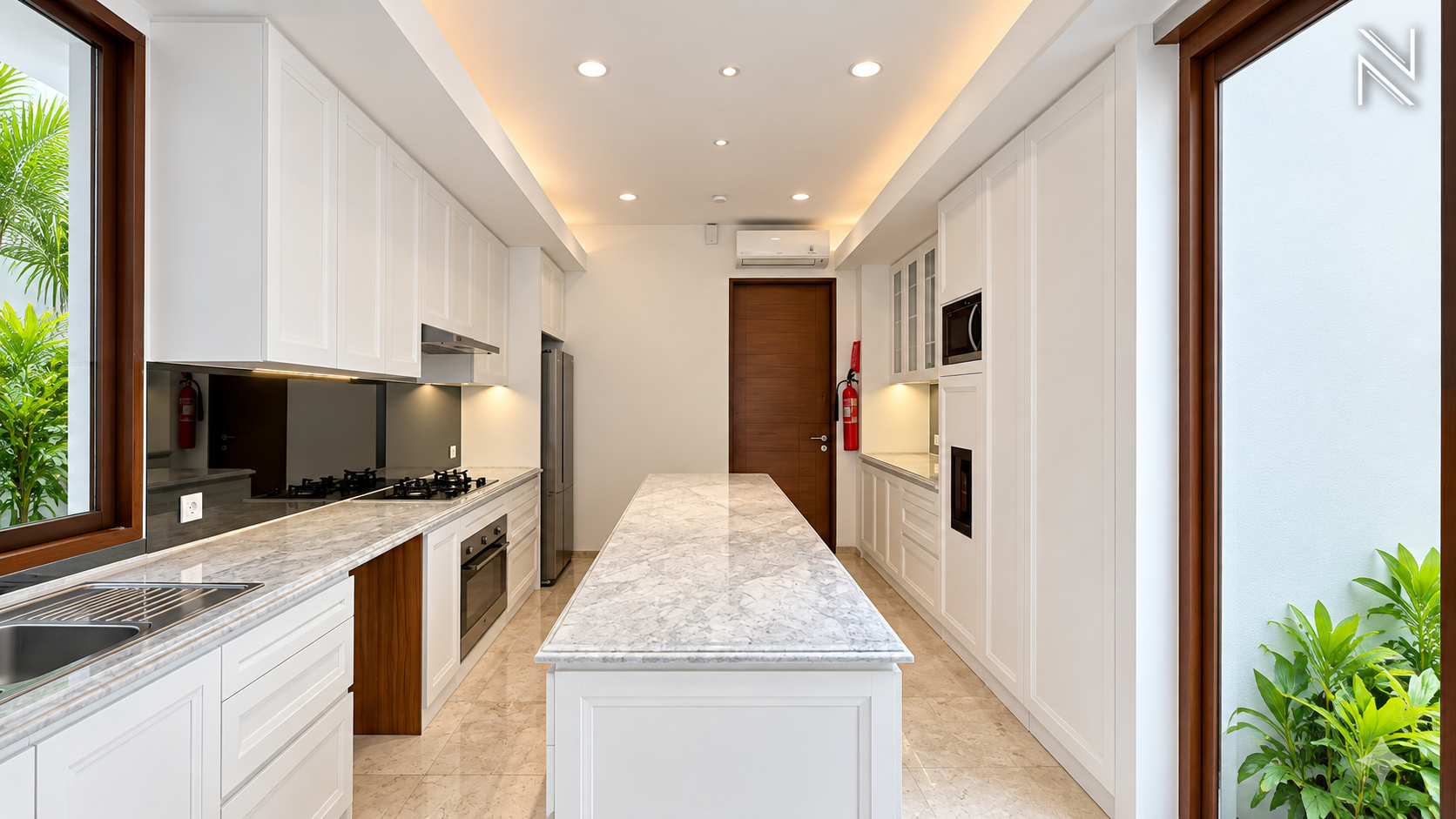 Atmaya Residence – KAV H – KITCHEN AREA For Rent 5BR House South Jakarta Cilandak CLD249