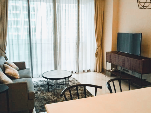 For Rent 2BR Apartment District 8 South Jakarta Senopati DSTC047