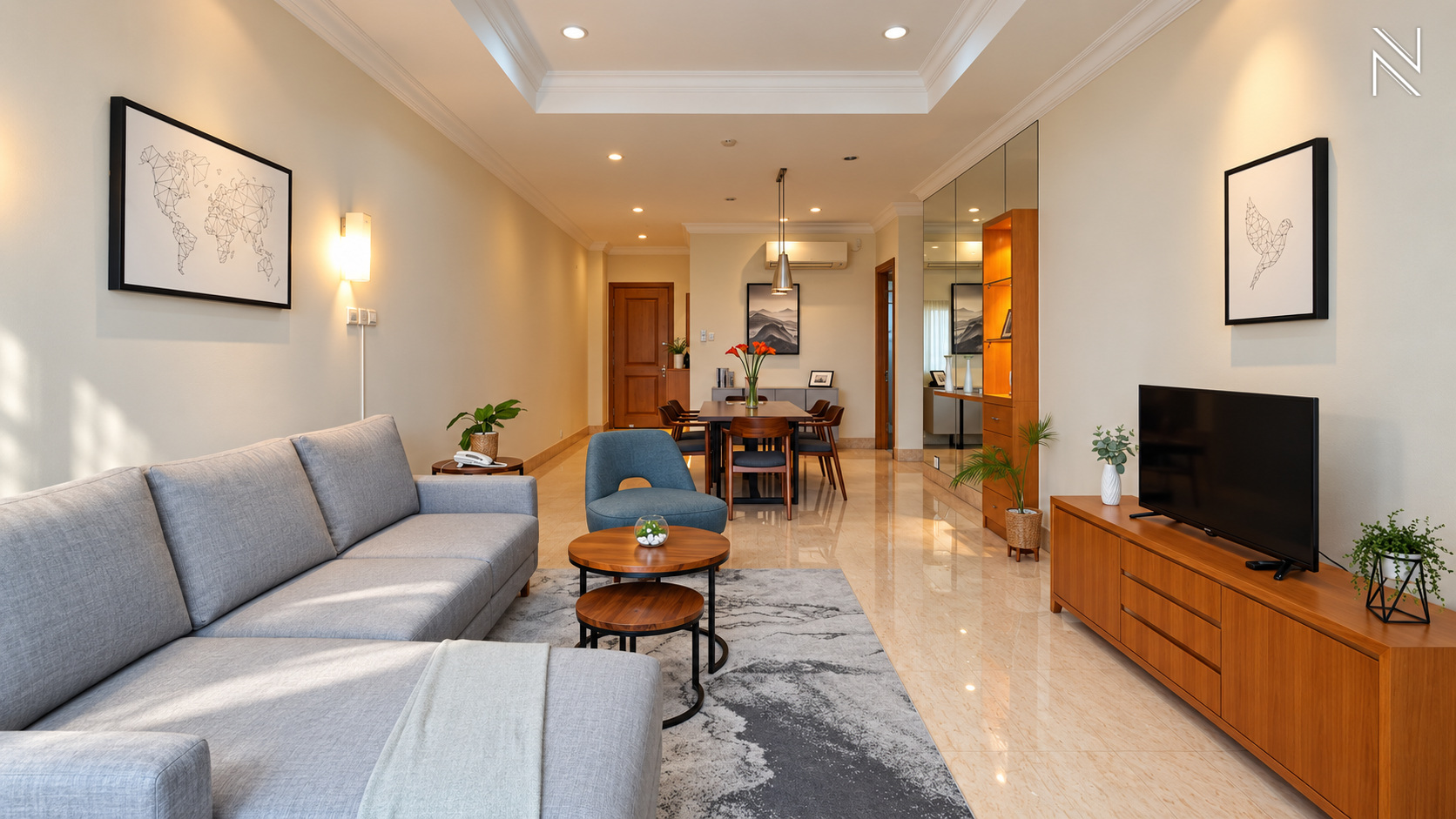 For Rent 2BR Apartment South Jakarta Cilandak EP026