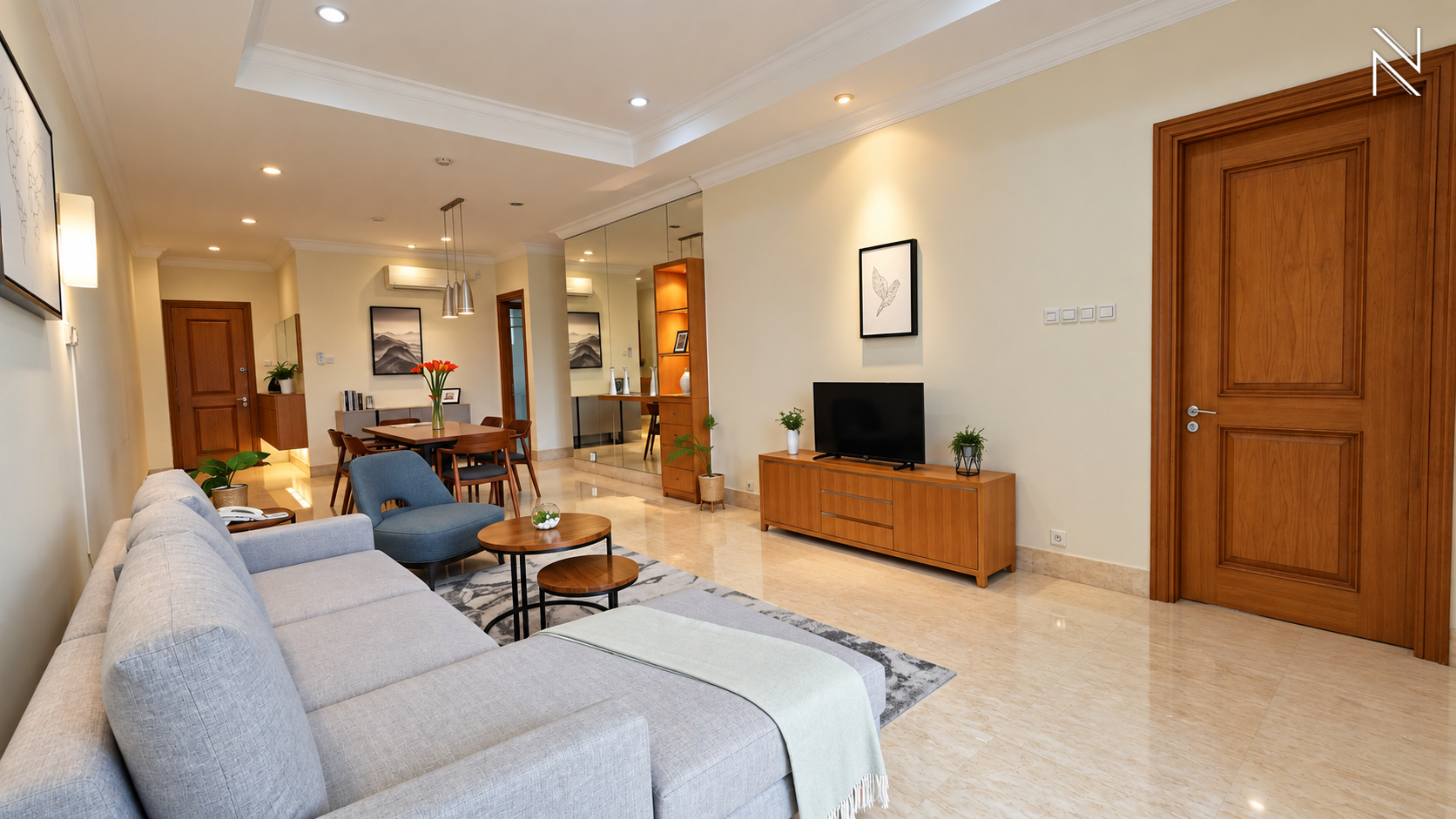 For Rent 2BR Apartment South Jakarta Cilandak EP026