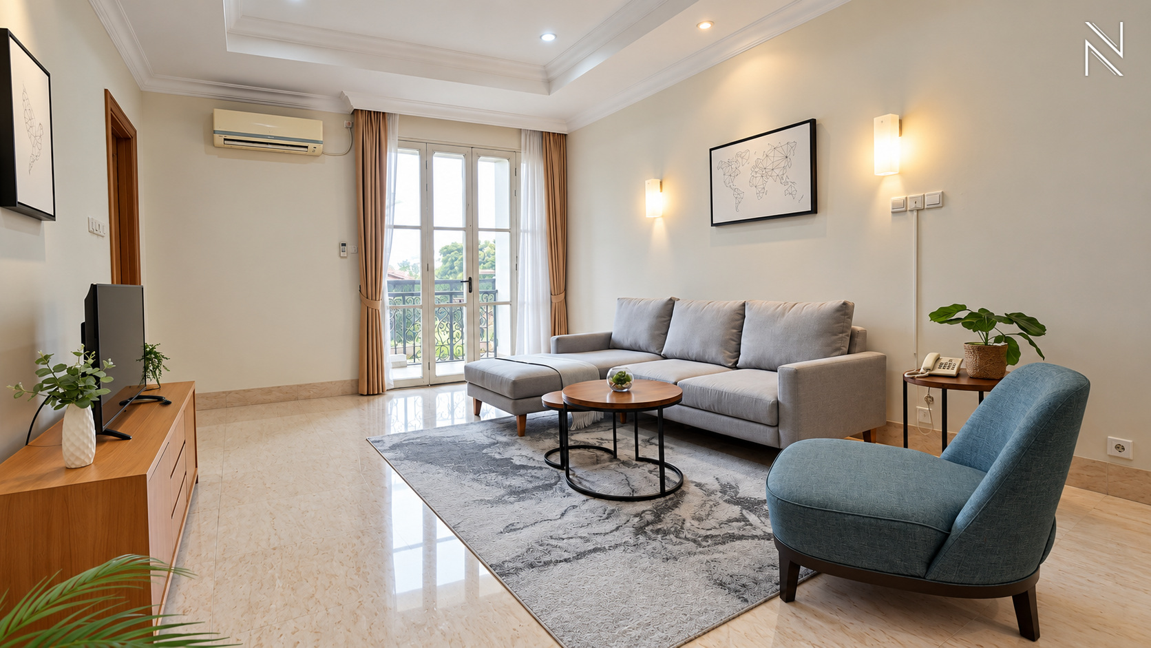 For Rent 2BR Apartment South Jakarta Cilandak EP026
