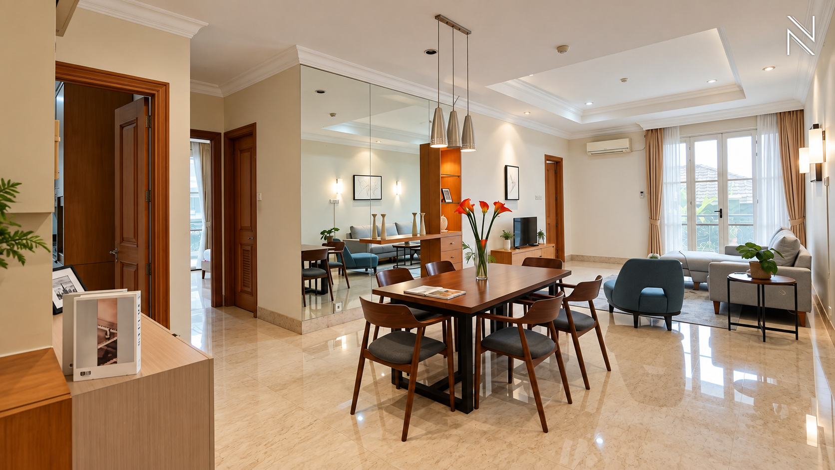 For Rent 2BR Apartment South Jakarta Cilandak EP026