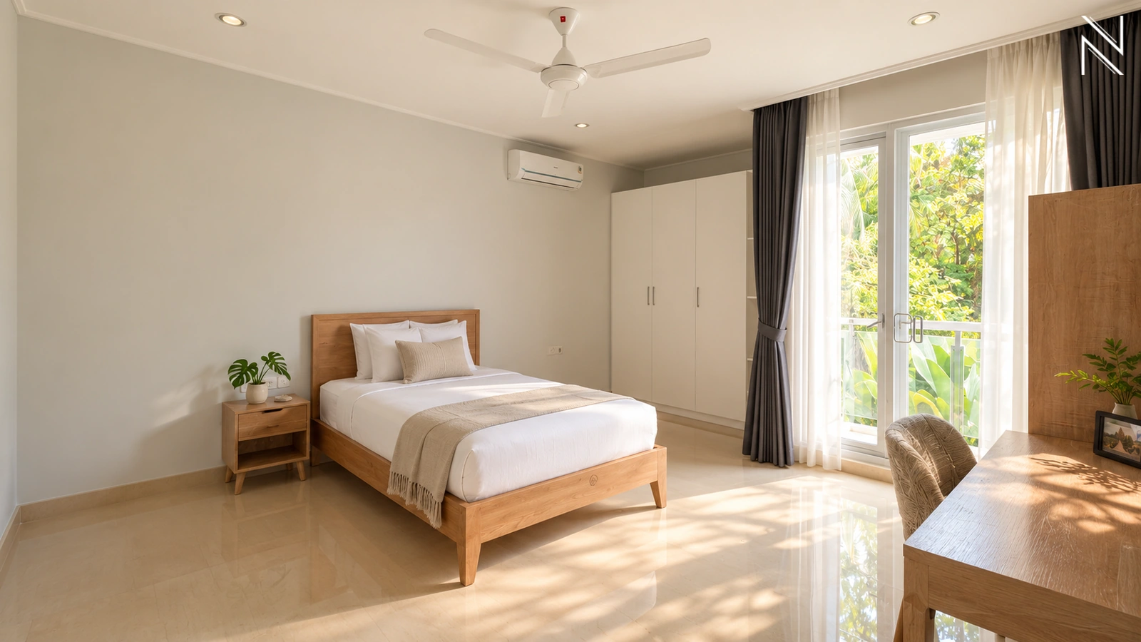 Executive Paradise – E11 – Bedroom (4) For Rent 5BR House South Jakarta Cilandak CLD605