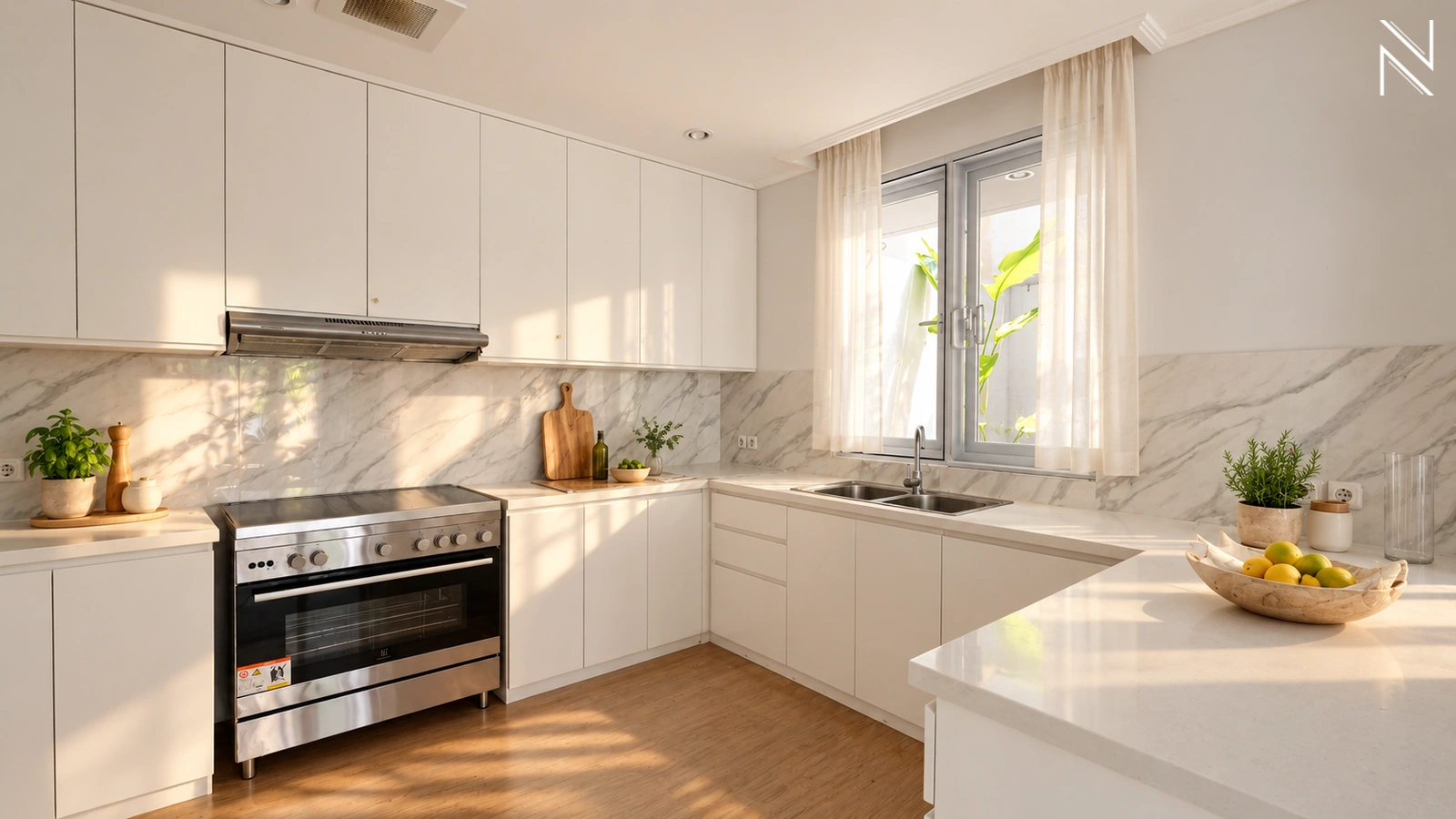 Executive Paradise – E11 – Kitchen (4) For Rent 5BR House South Jakarta Cilandak CLD605