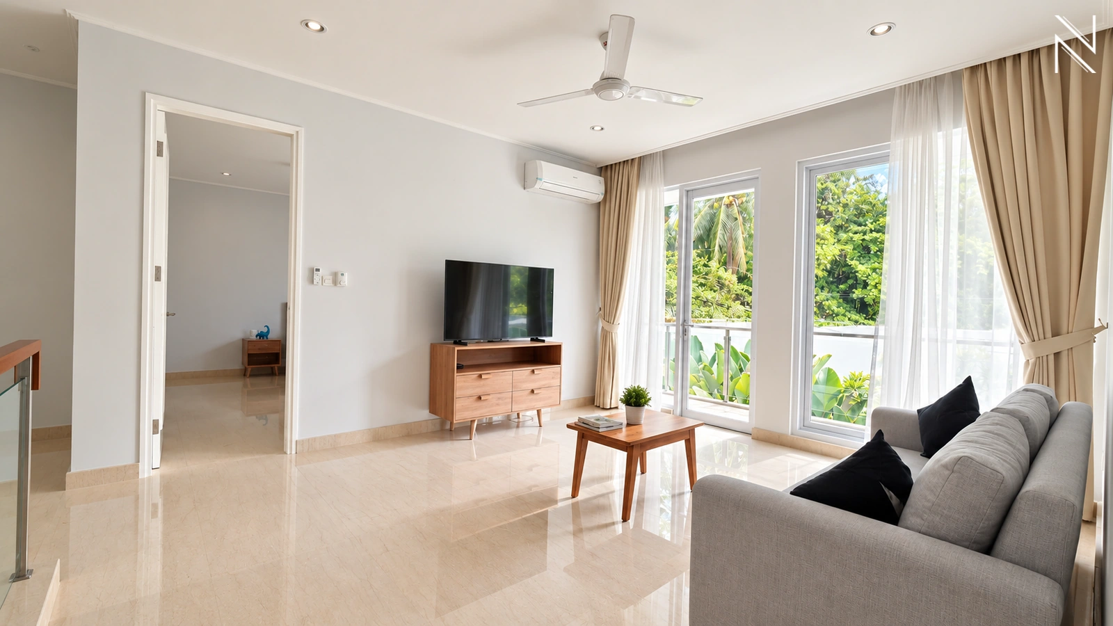 Executive Paradise – E11 – Living Area For Rent 5BR House South Jakarta Cilandak CLD605