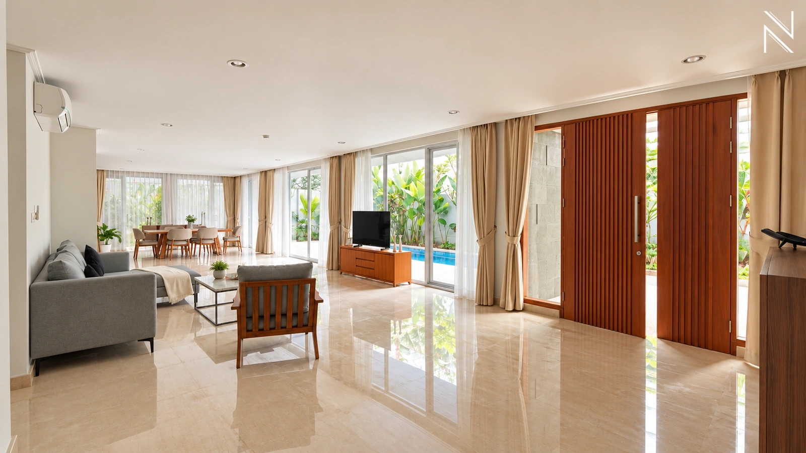 Executive Paradise – E11 – Living Area (2) For Rent 5BR House South Jakarta Cilandak CLD605