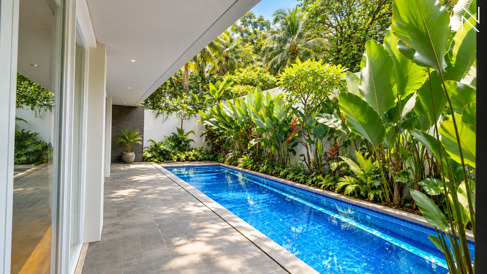 Executive Paradise – E11 – Pool Area(3) For Rent 5BR House South Jakarta Cilandak CLD605