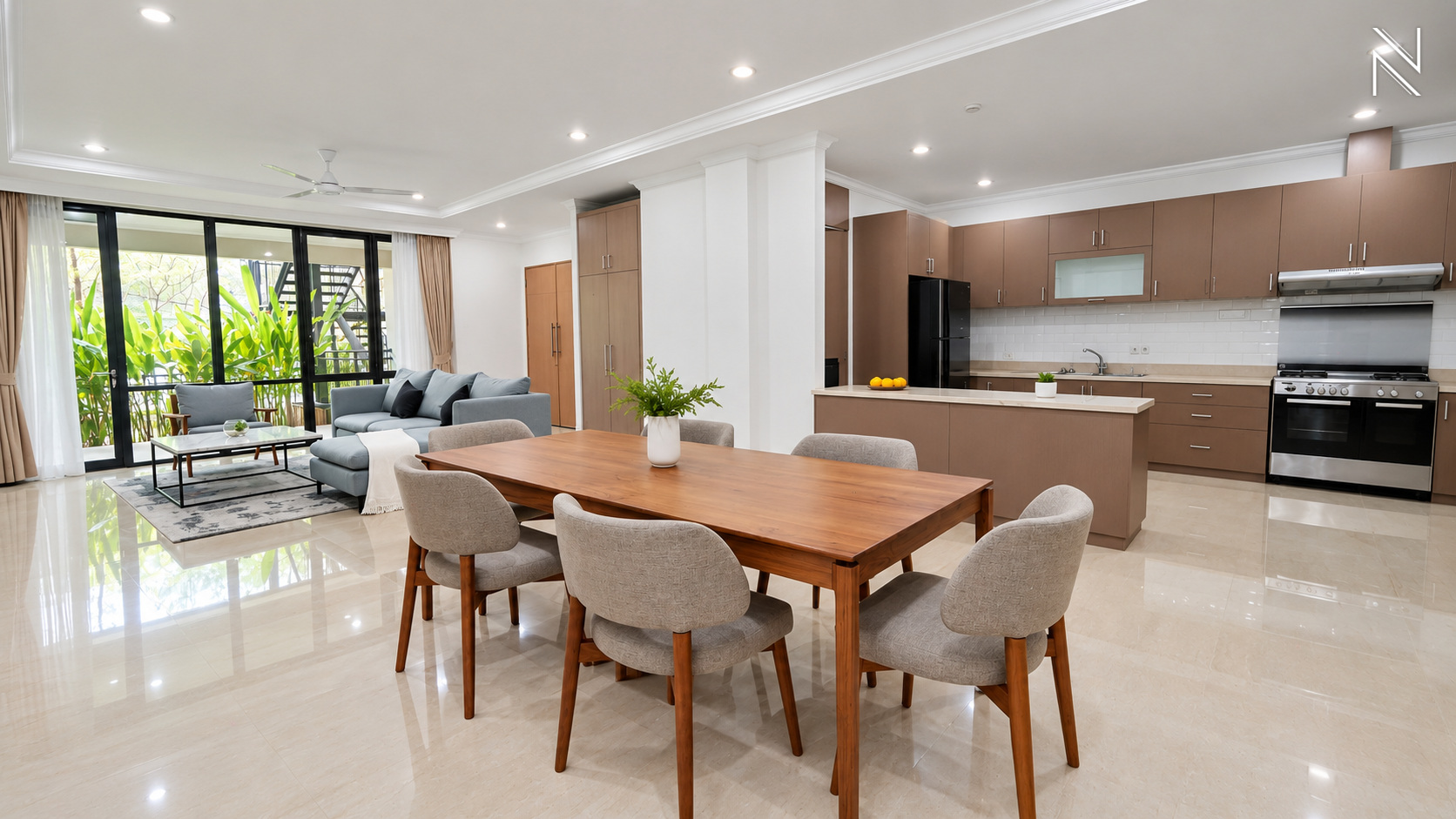 Executive Paradise – EP019 – Dining Area For Rent 3BR Apartment Executive Paradise Complex South Jakarta Cilandak EP019
