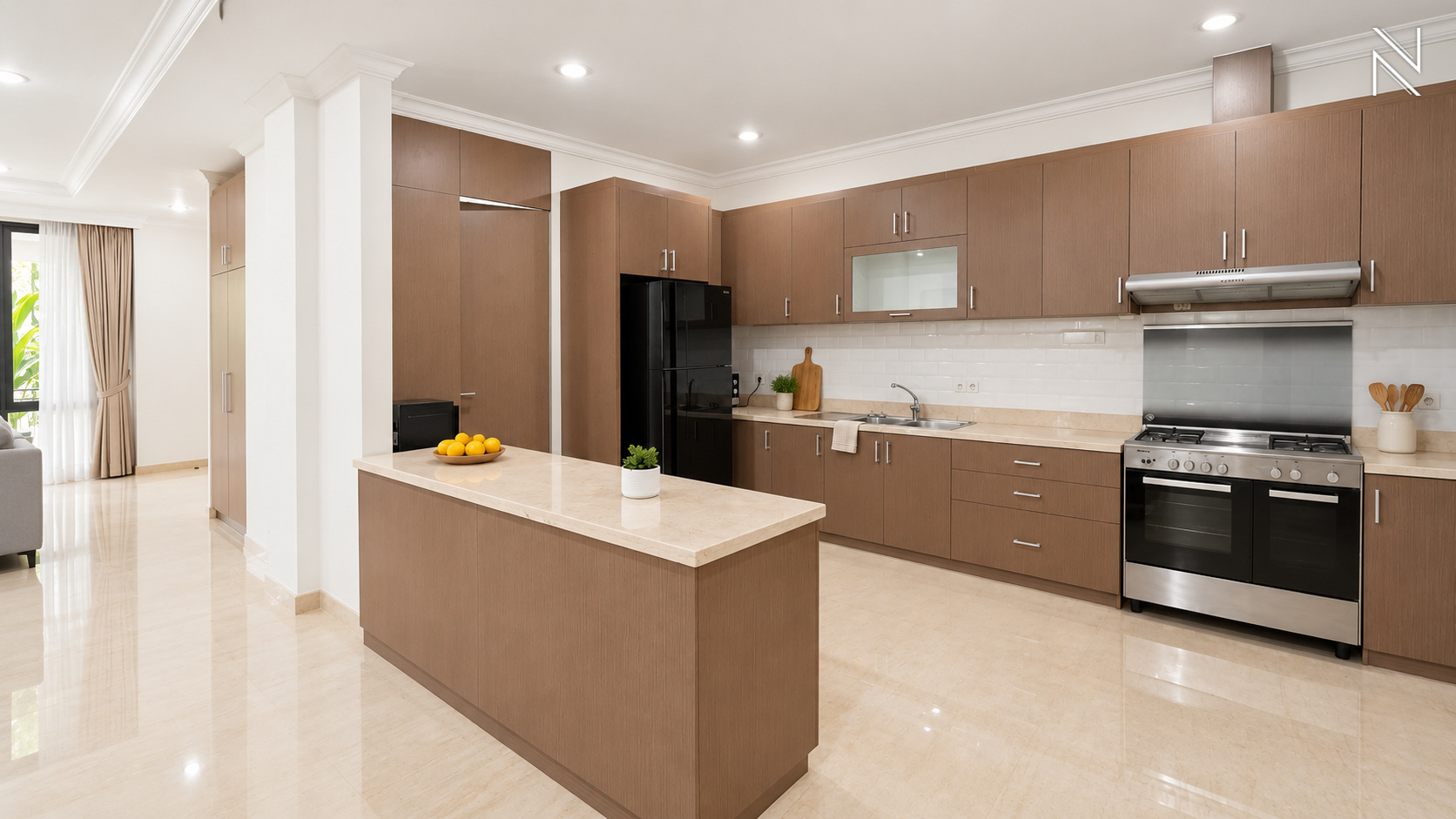 Executive Paradise – EP019 – Kitchen (2) For Rent 3BR Apartment Executive Paradise Complex South Jakarta Cilandak EP019