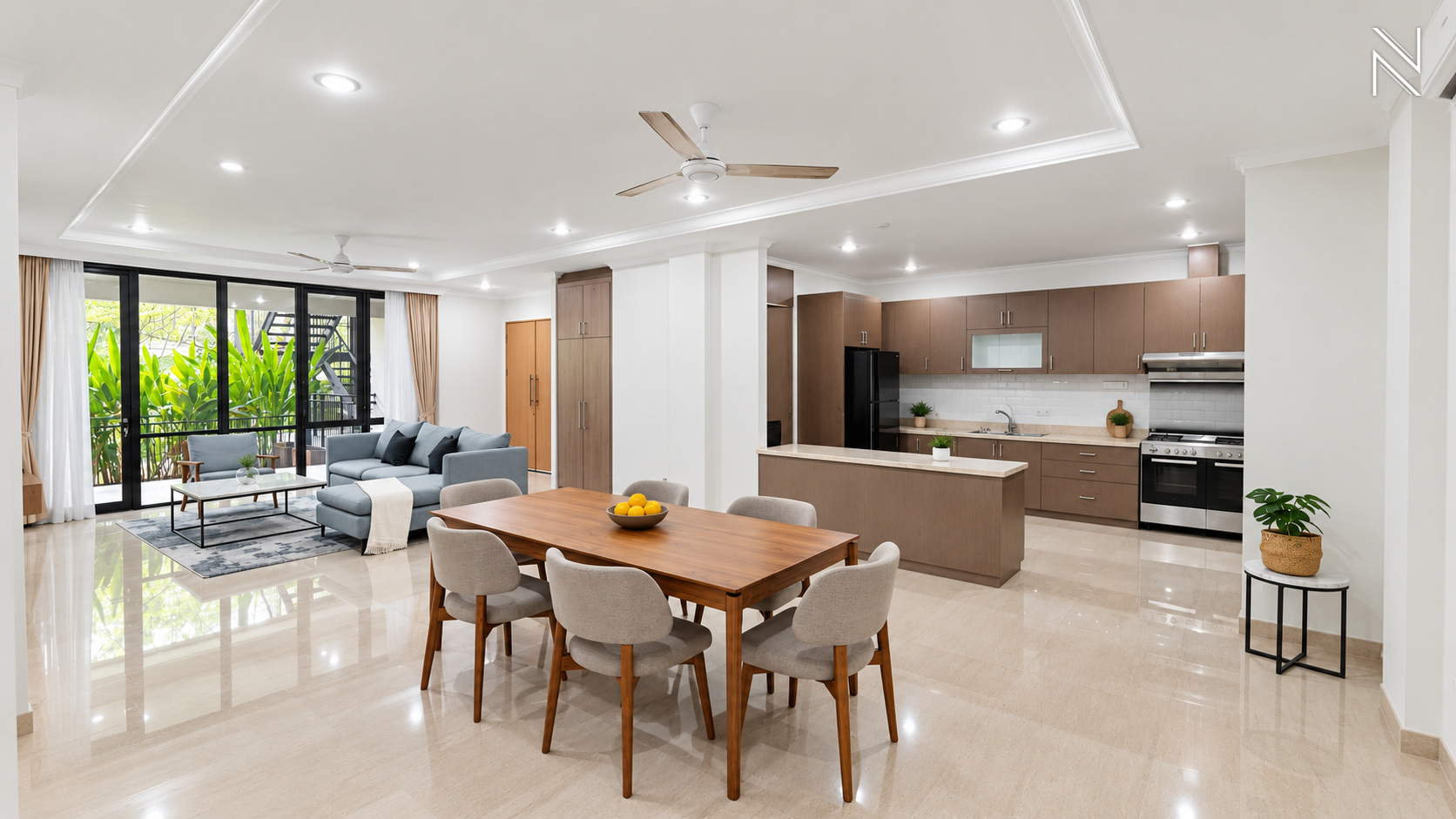Executive Paradise – EP019 – Living Area (4) For Rent 3BR Apartment Executive Paradise Complex South Jakarta Cilandak EP019