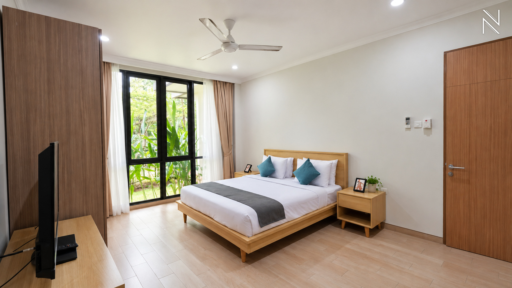 Executive Paradise – EP019 – bedroom (3) For Rent 3BR Apartment Executive Paradise Complex South Jakarta Cilandak EP019