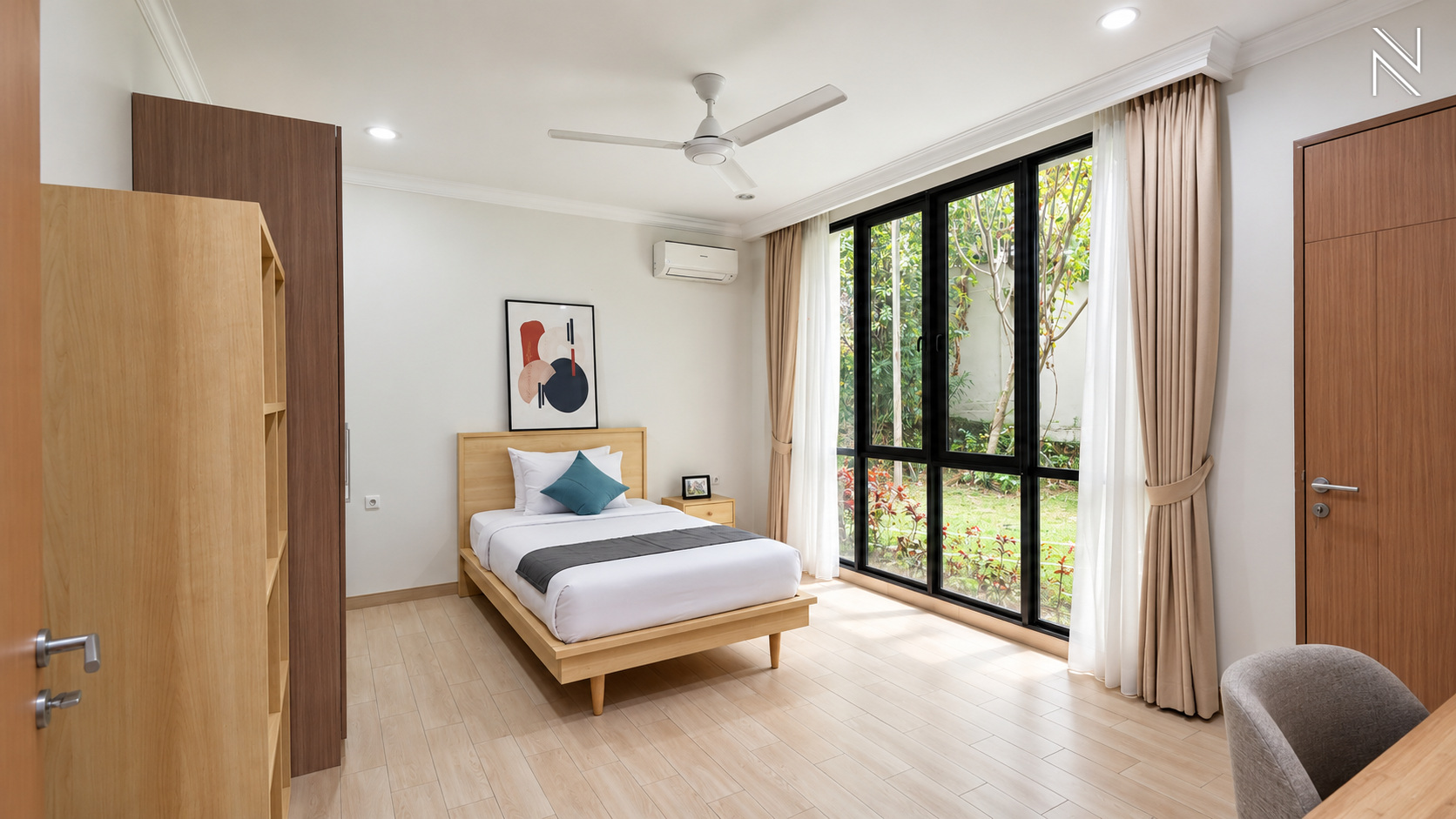 Executive Paradise – EP019 – bedroom (4) For Rent 3BR Apartment Executive Paradise Complex South Jakarta Cilandak EP019