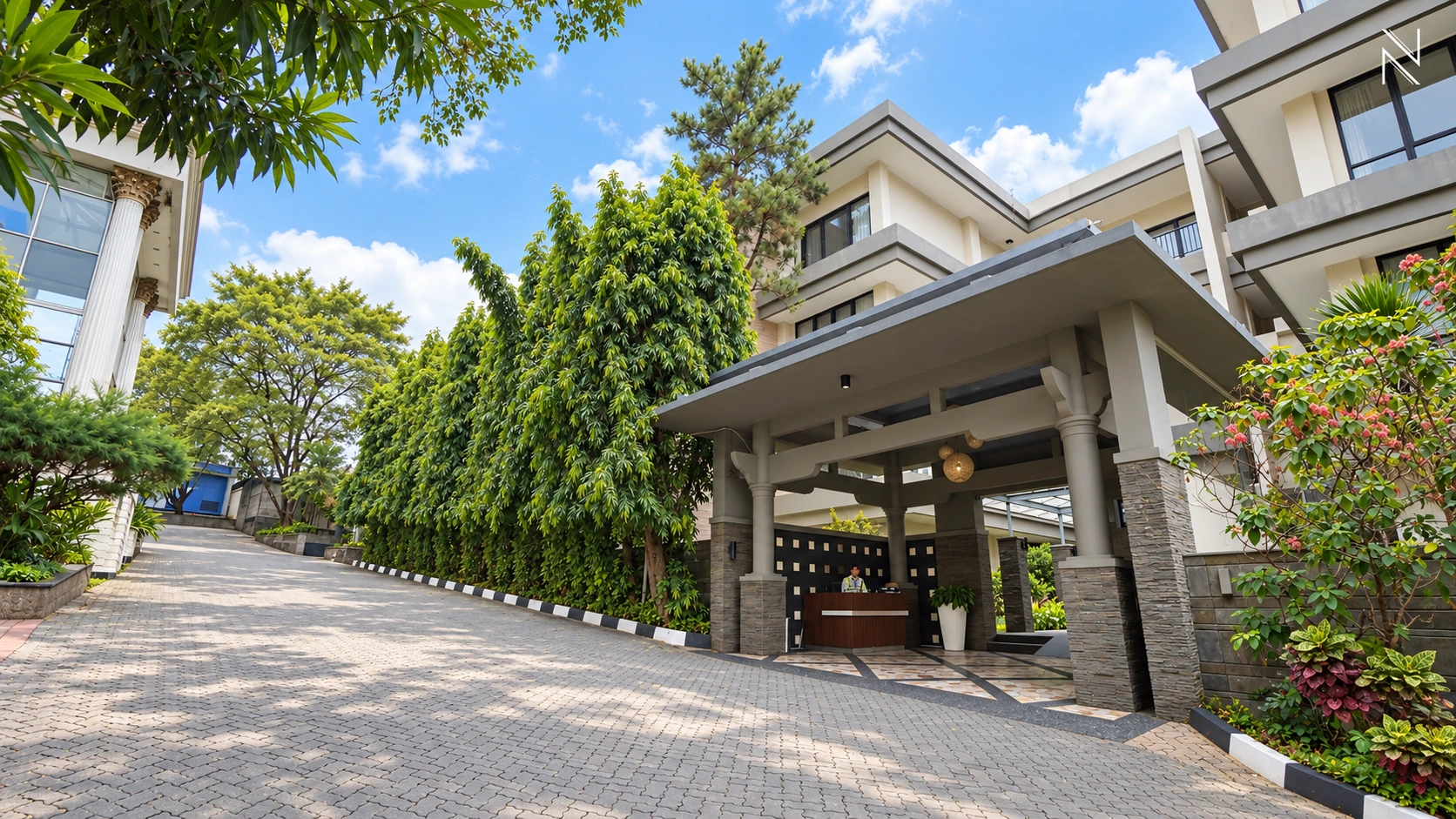 Executive Paradise – EP019 – facade For Rent 3BR Apartment Executive Paradise Complex South Jakarta Cilandak EP019