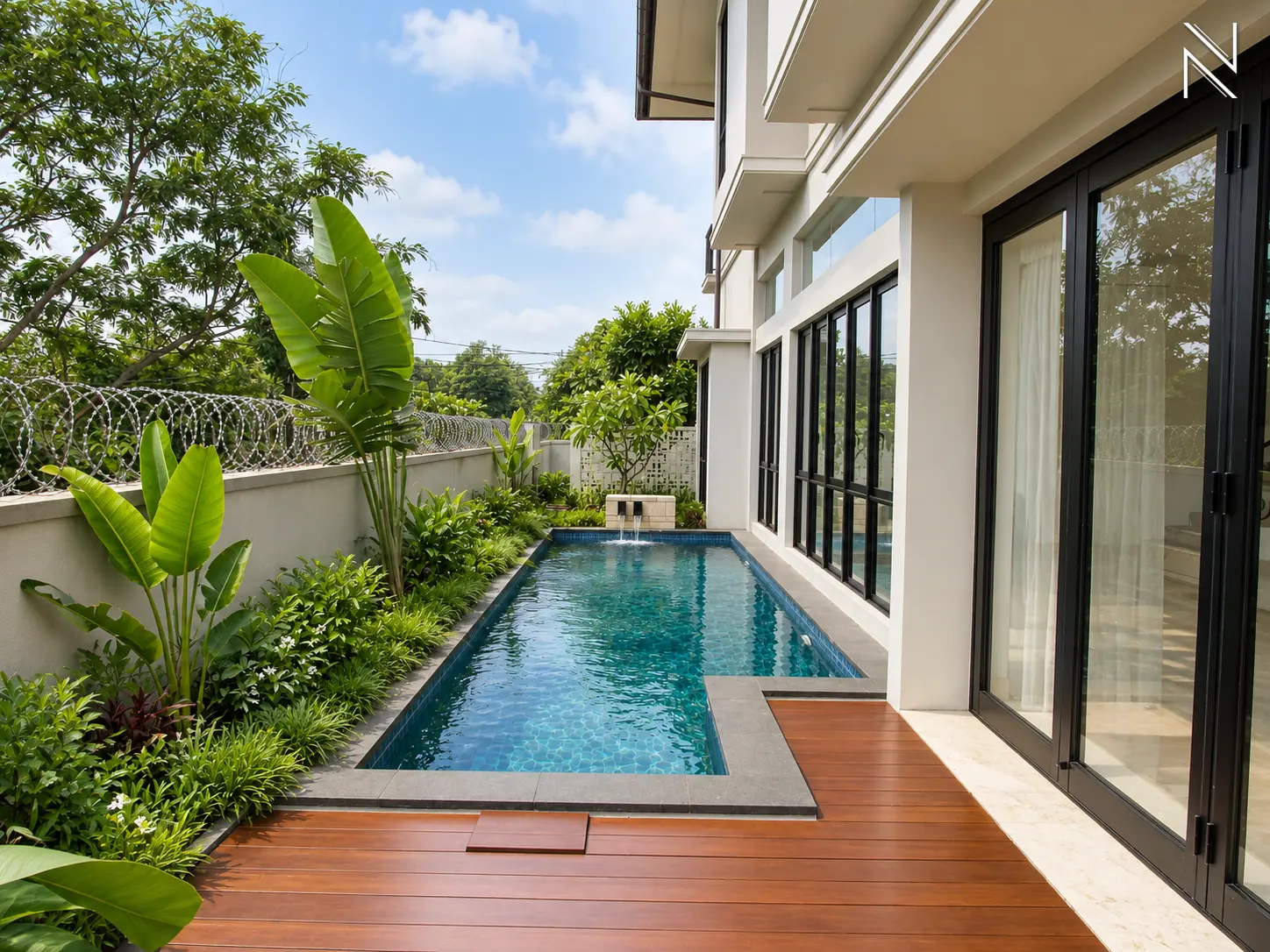 Gaharu no.6 – Kolam Renang 02 For Rent 5BR House South Jakarta Cilandak CLD029