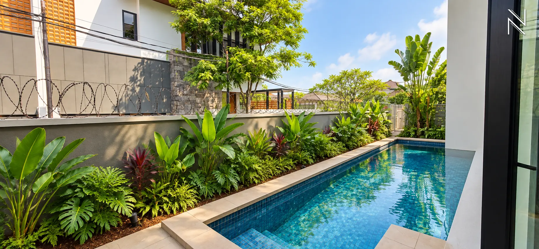 Gaharu no.6 – Kolam Renang For Rent 5BR House South Jakarta Cilandak CLD029