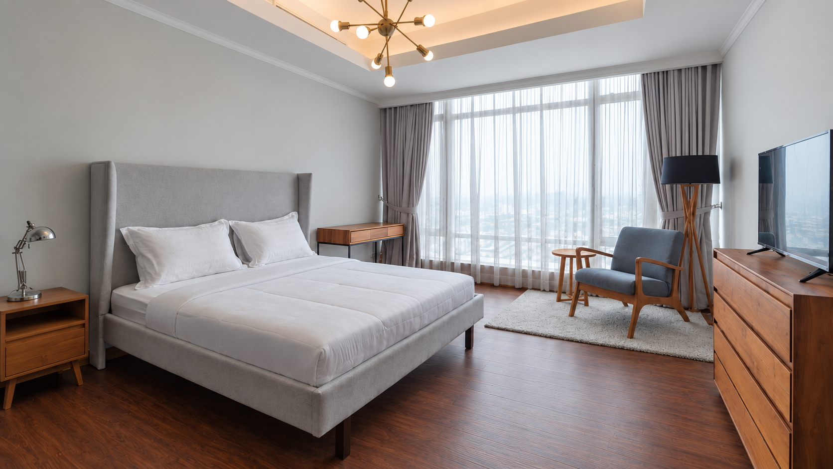 KEMPINSKI 39E-MASTER BEDROOM For Rent 3BR Apartment Kempinski Private Residence Central Jakarta Thamrin KEMP008-E