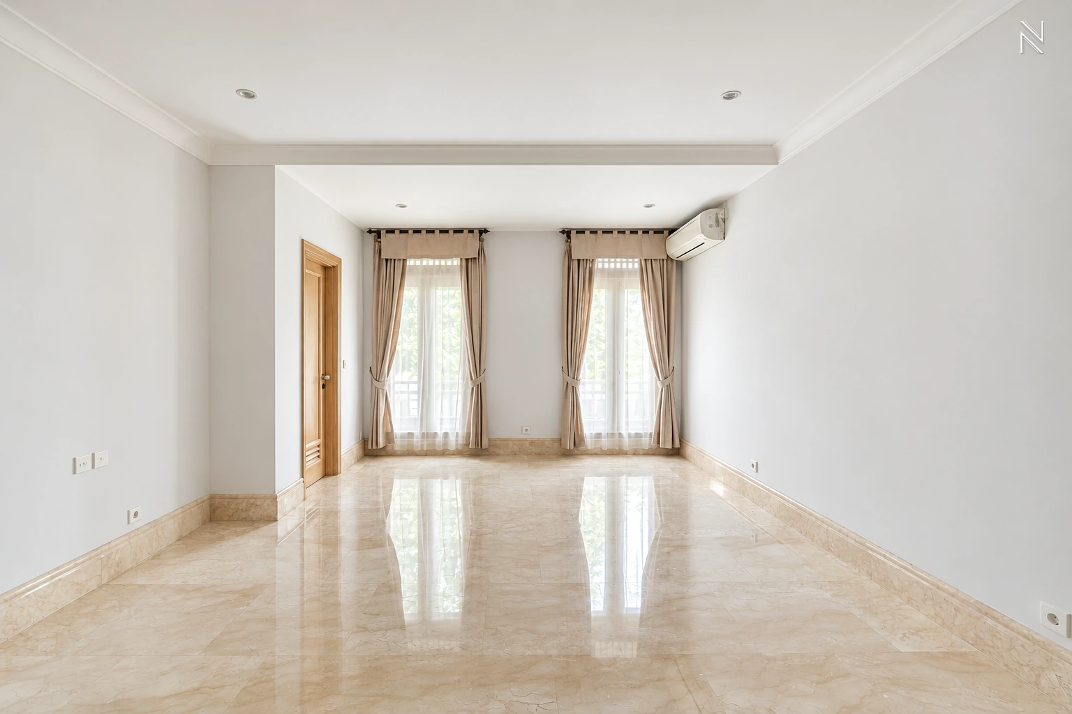 Kemang V 26 Residence Unit K – Bedroom 03 View o3 For Rent 3BR House South Jakarta Kemang KMG131